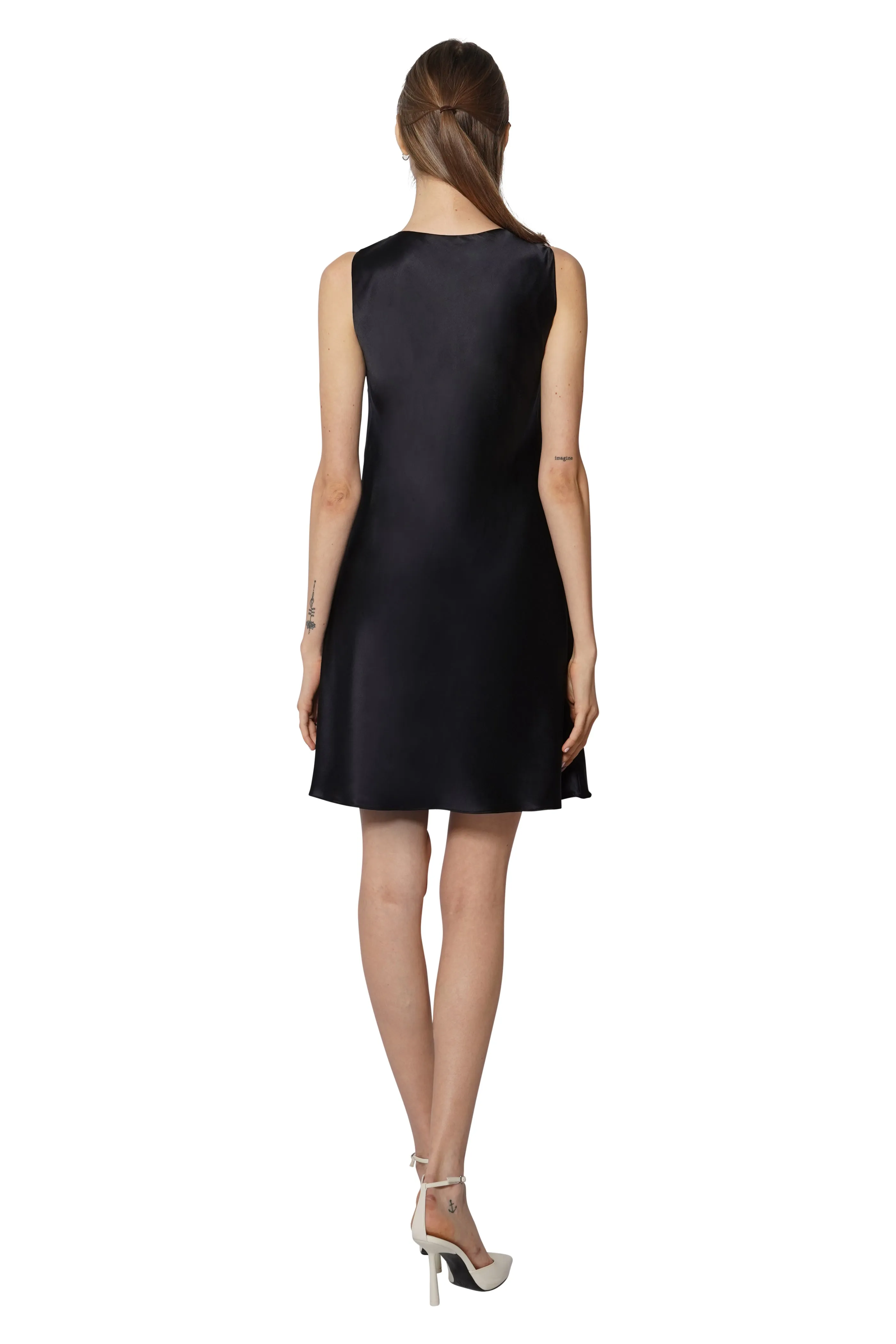 Milian Silk Bias Cut Versatile Dress