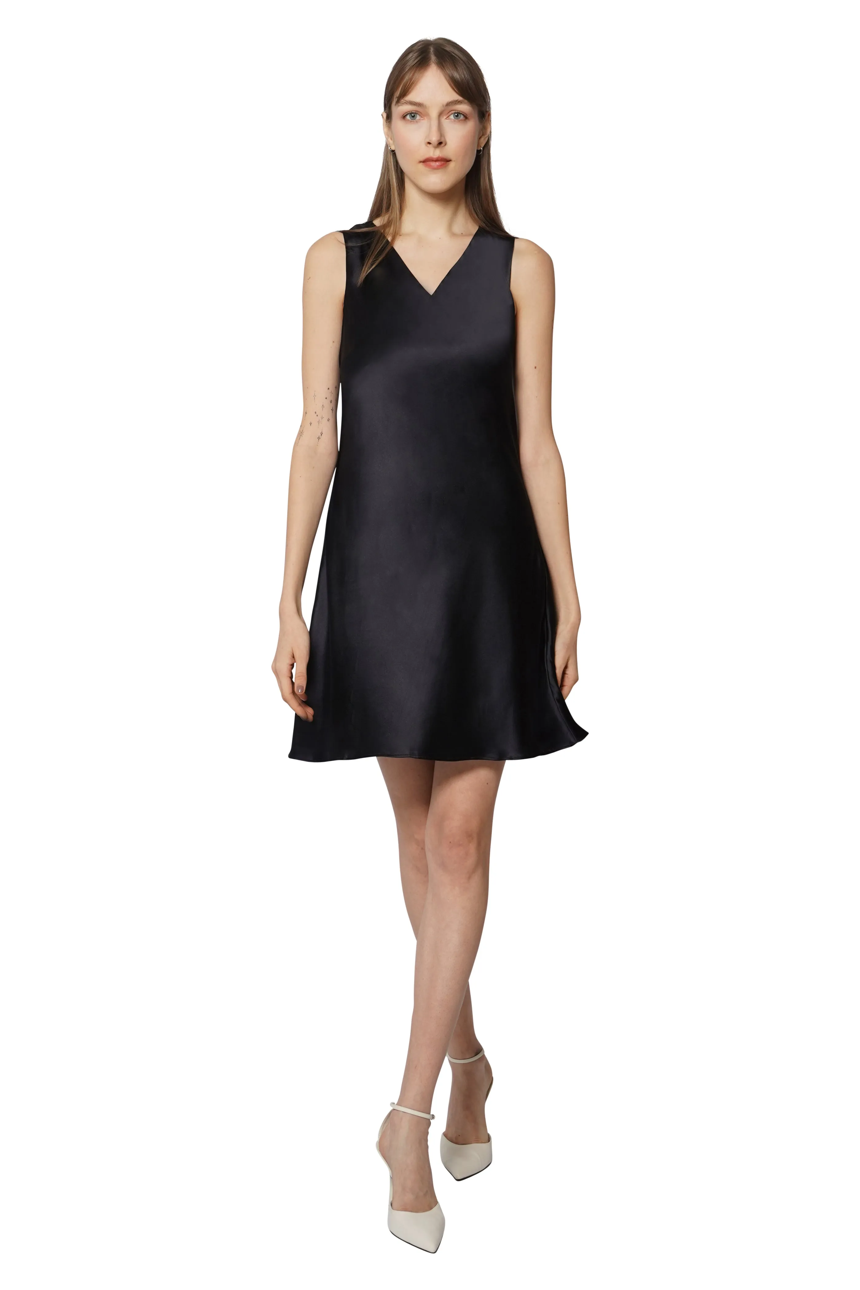 Milian Silk Bias Cut Versatile Dress