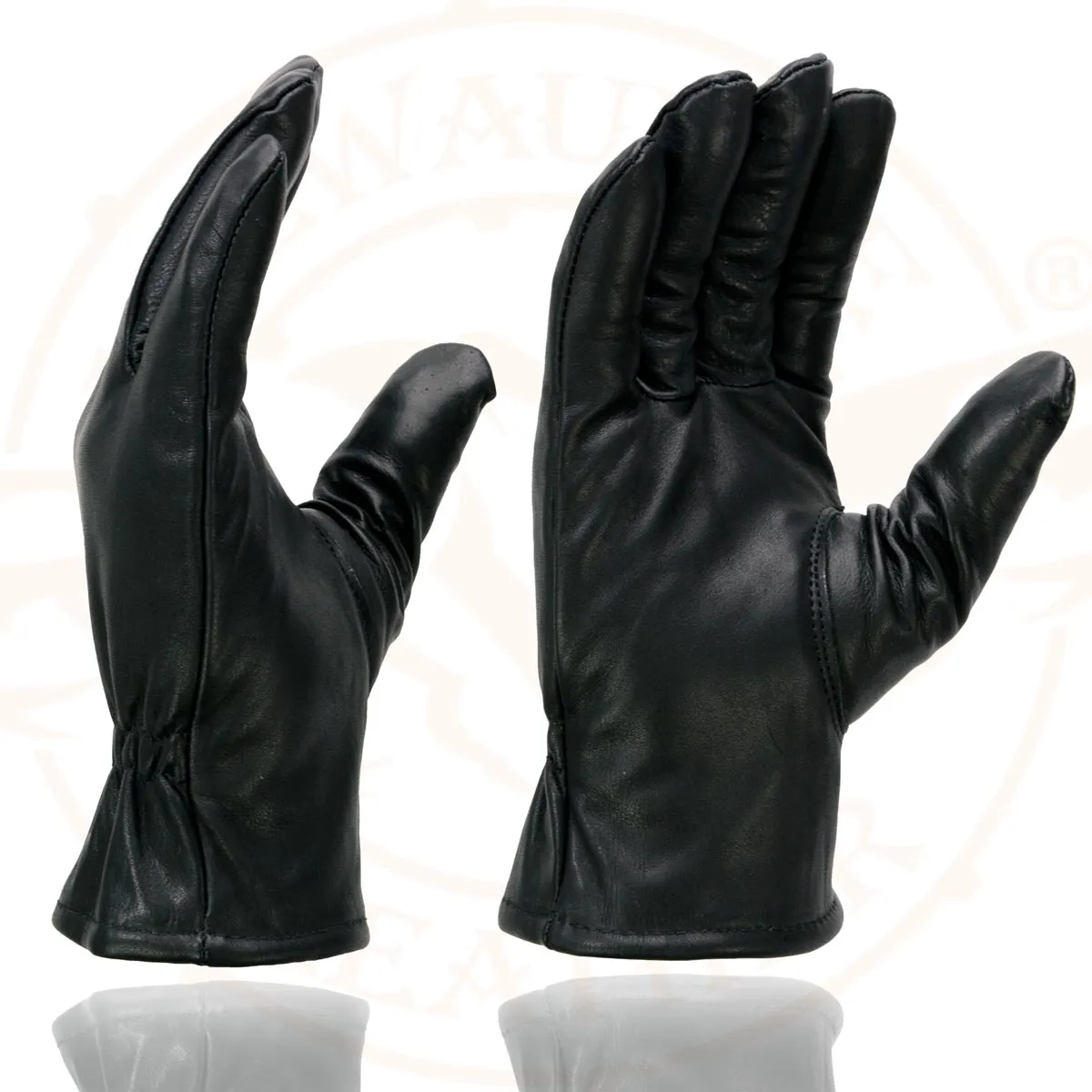 Milwaukee Leather SH734 Men's Black Thermal Lined Leather Motorcycle