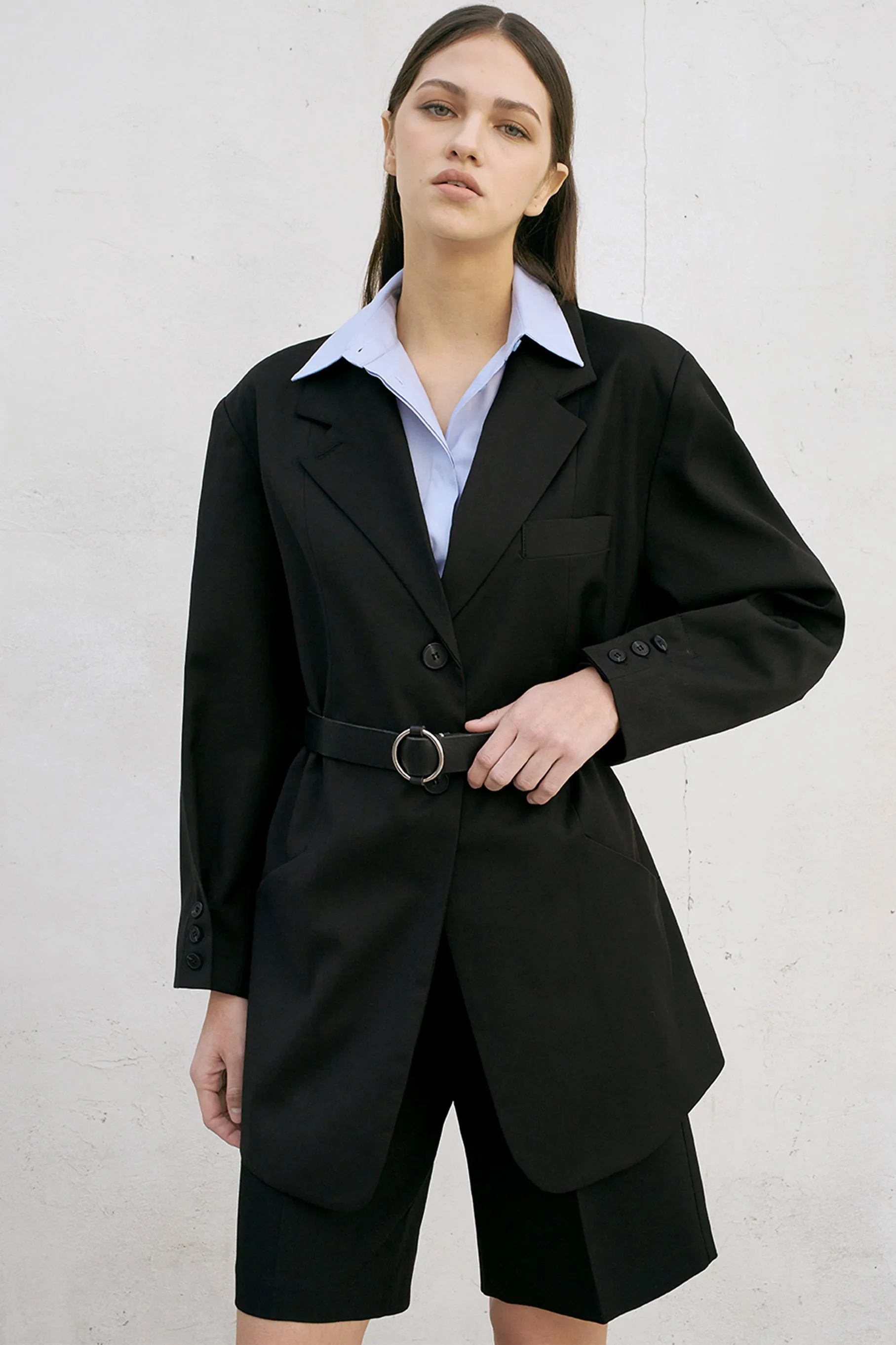 Moby Blazer Jacket, Black