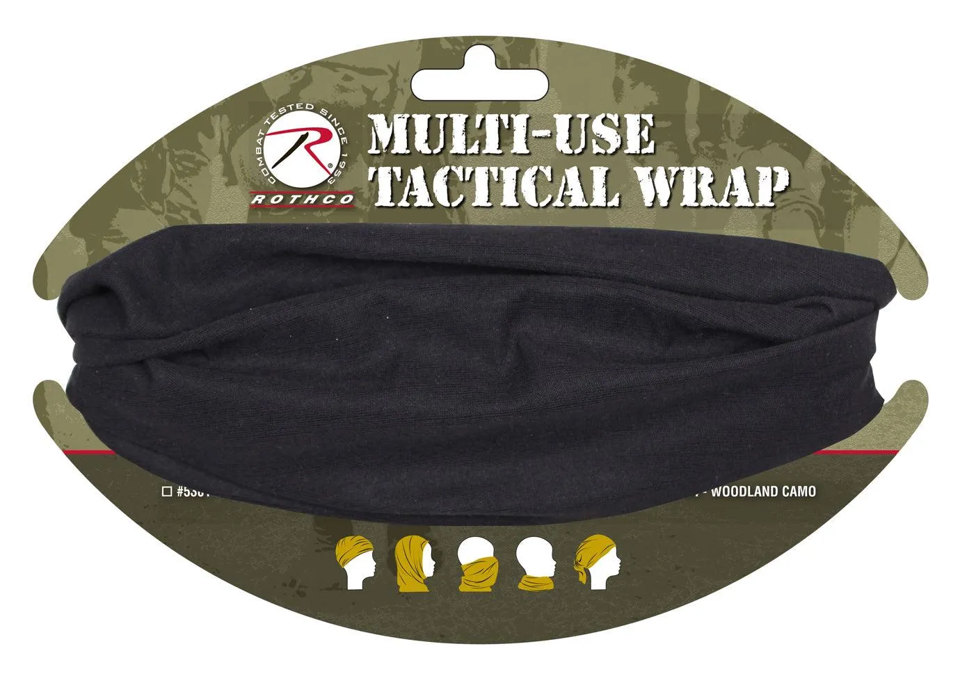 Multi-Use Neck Gaiter and Face Covering Tactical Wrap