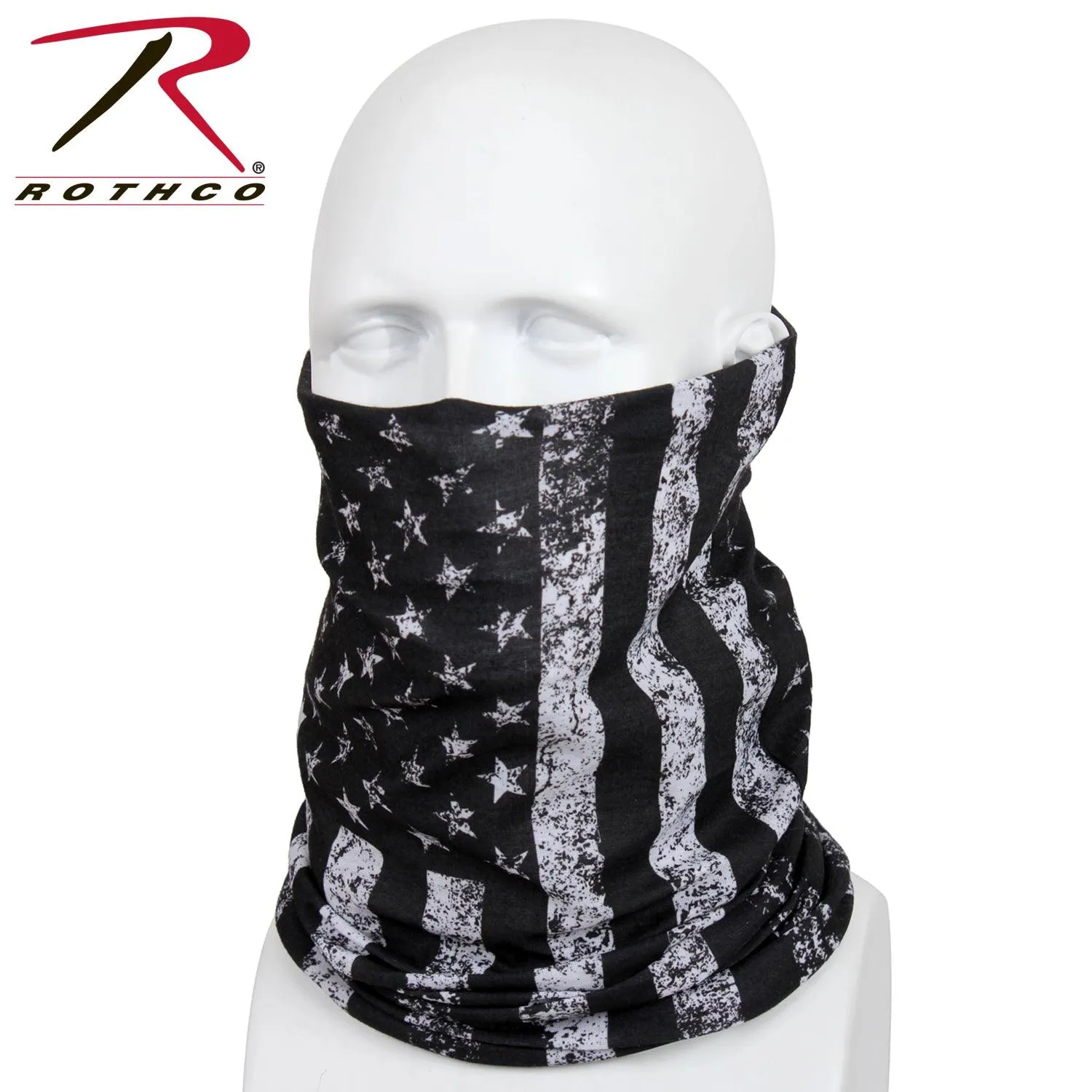 Multi-Use Neck Gaiter and Face Covering Tactical Wrap