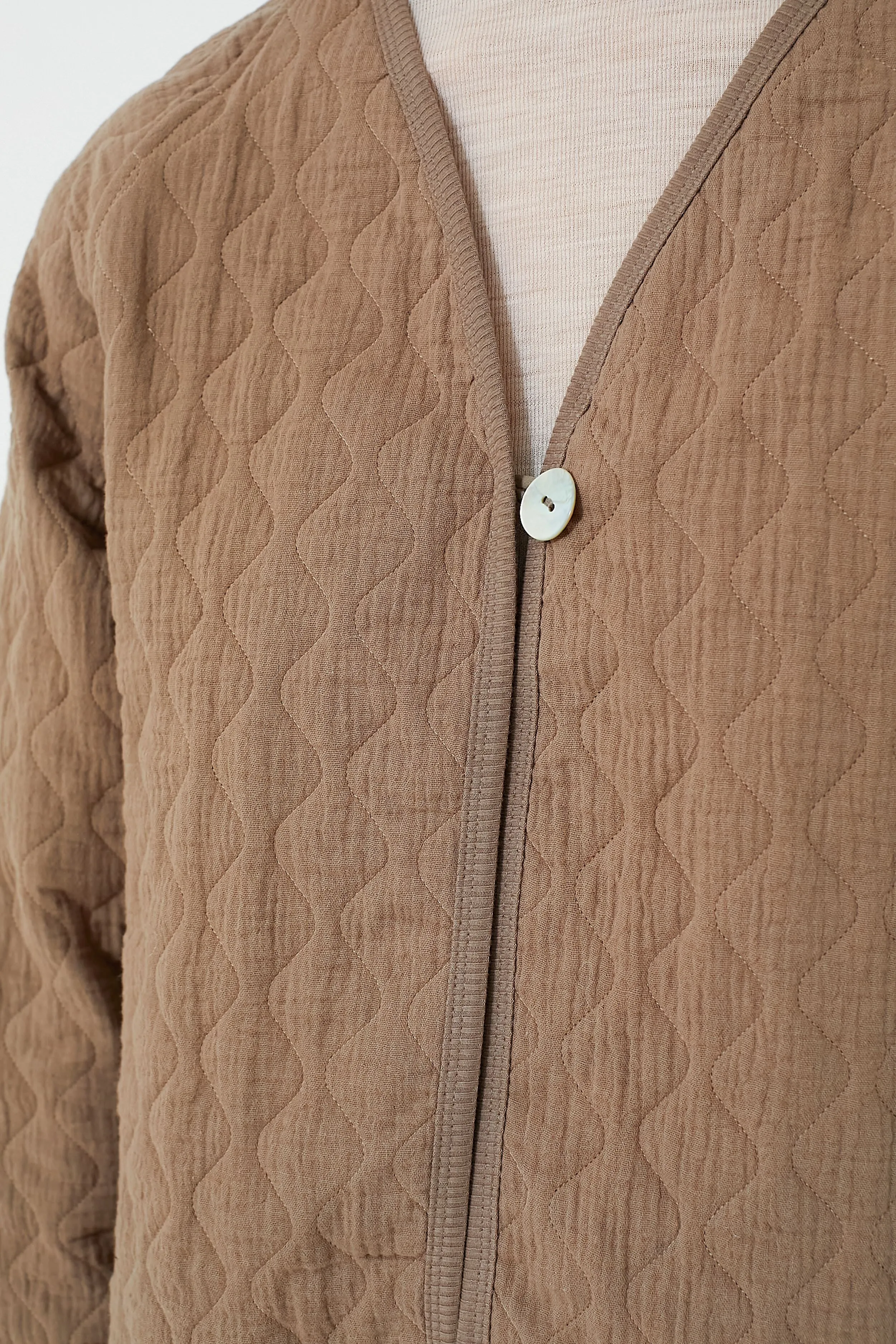 Mushroom Quilted Jacket