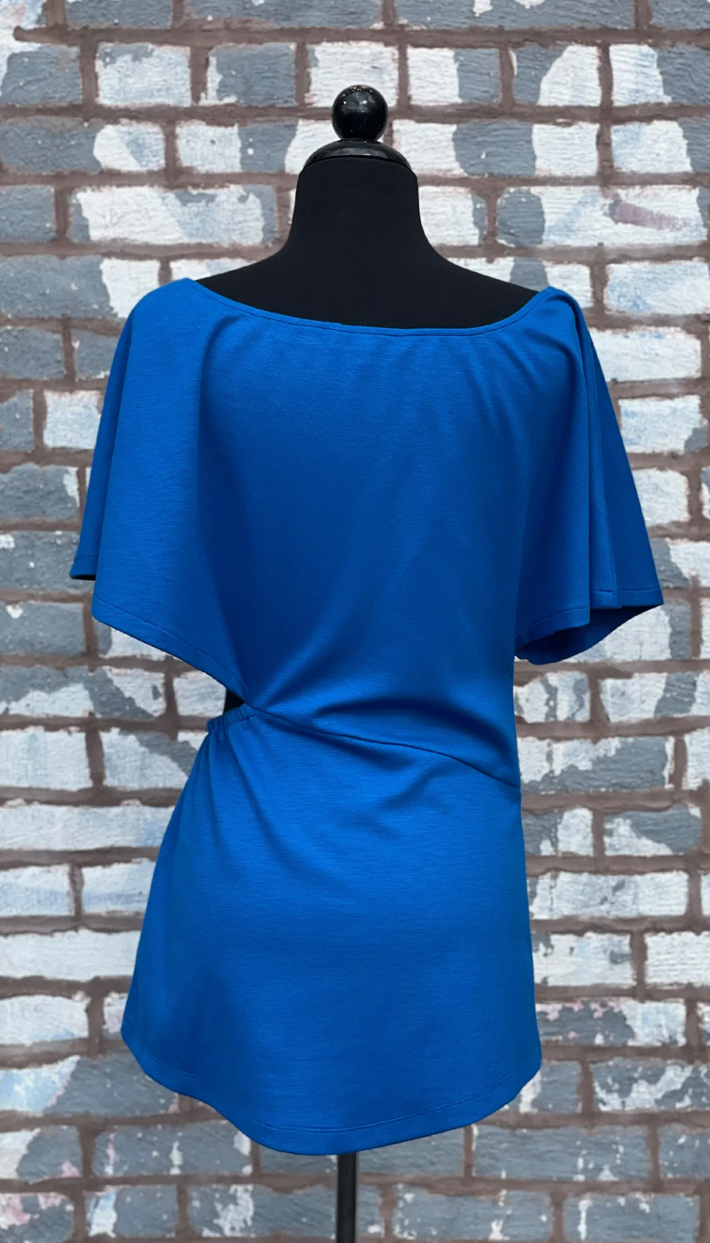 Naomi Tunic Top/ Cobalt