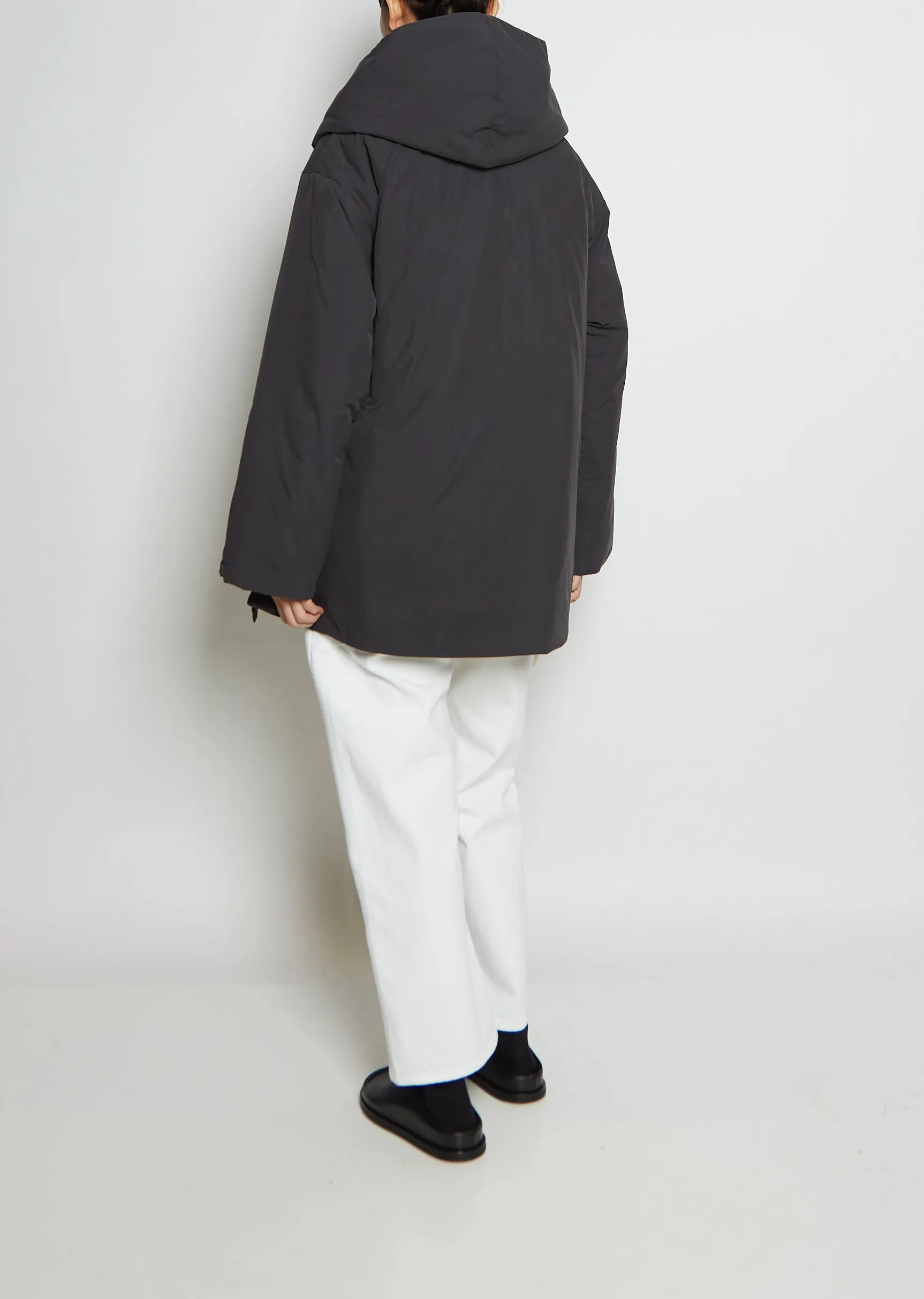 Nile Padded Eco-Down Wrap Coat