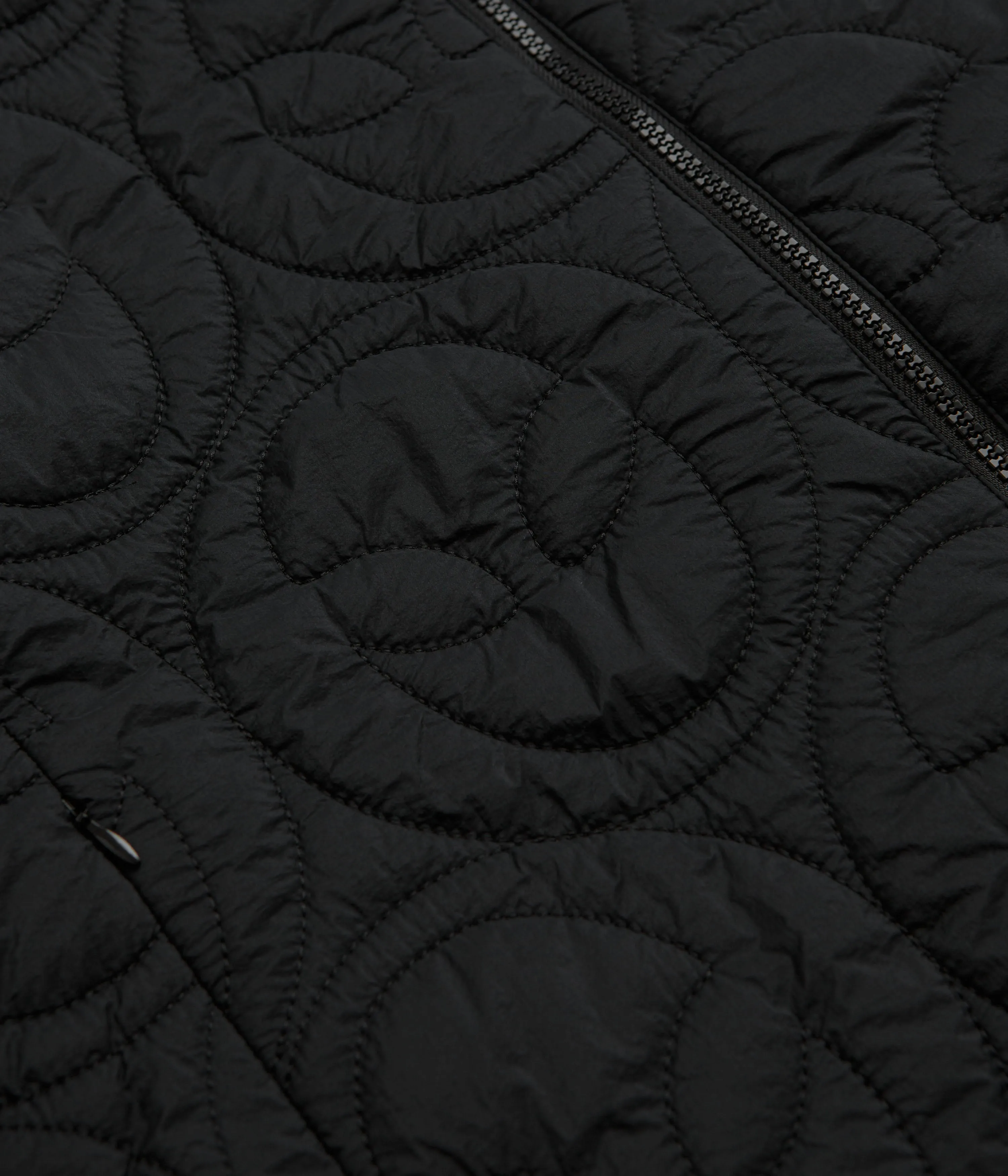 No Problemo Alien-O Quilted Liner Jacket - Black