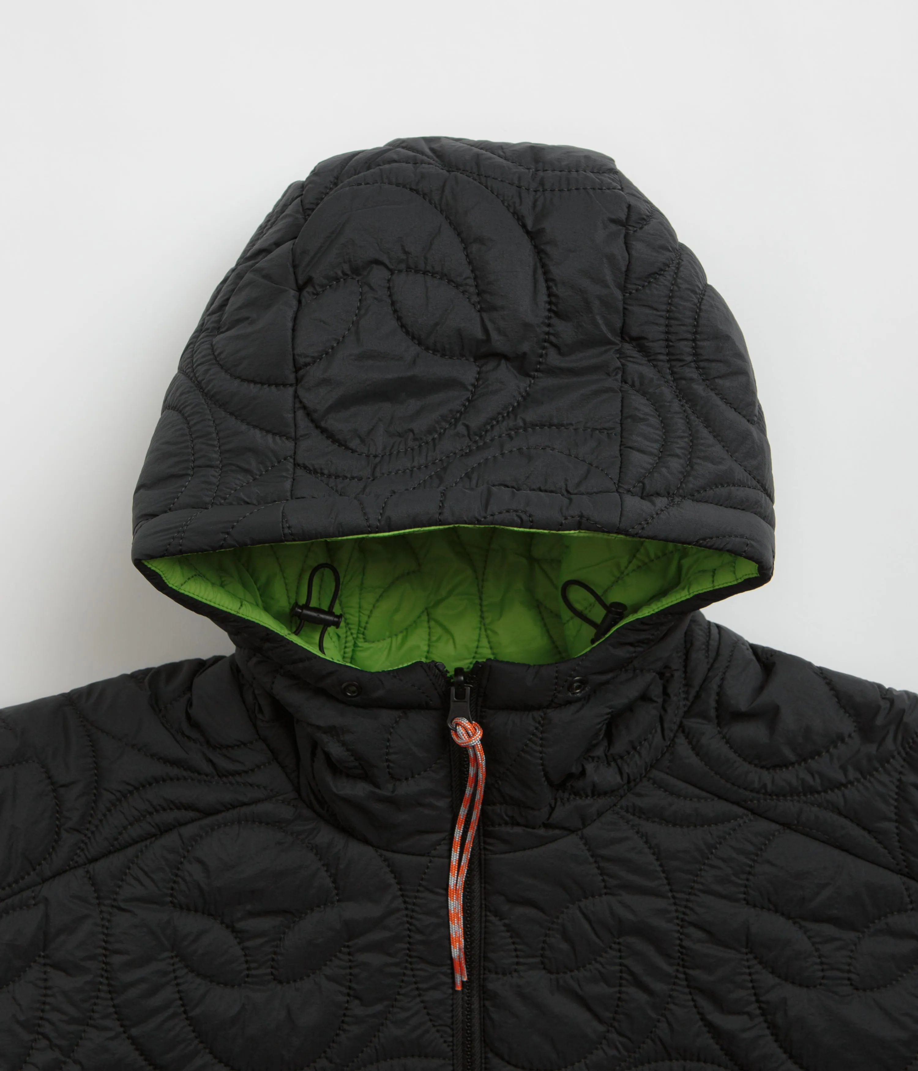 No Problemo Alien-O Quilted Liner Jacket - Black