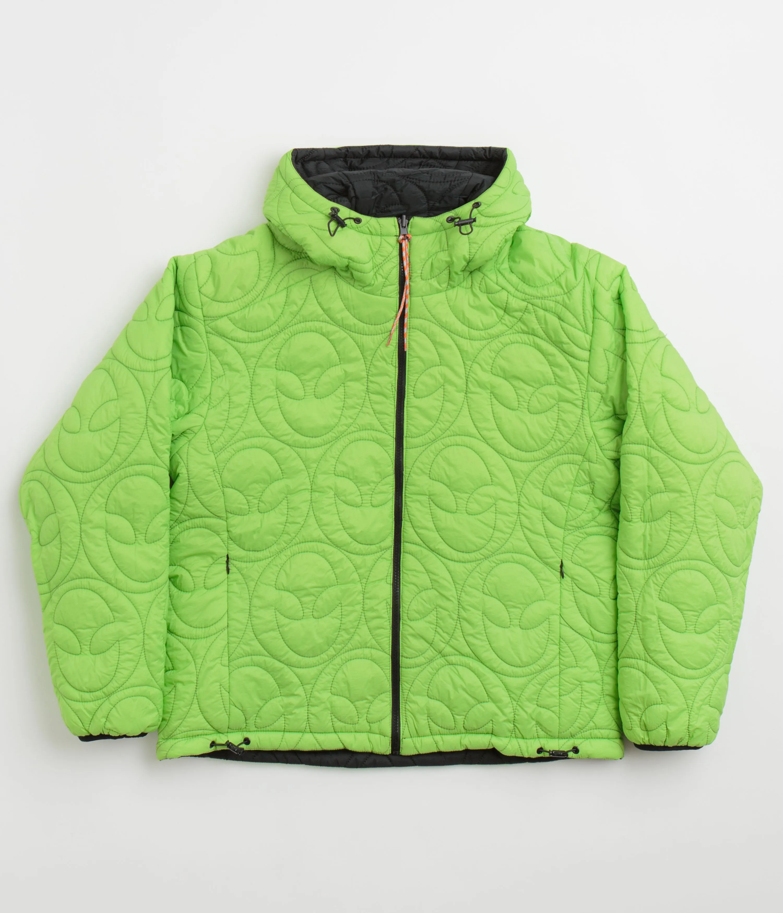 No Problemo Alien-O Quilted Liner Jacket - Black