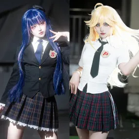 Panty And Stocking With Garterbelt Stocking Panty School Uniforms Cosplay Costume