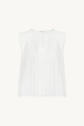 Penne Blouse -- Embroidered Cotton