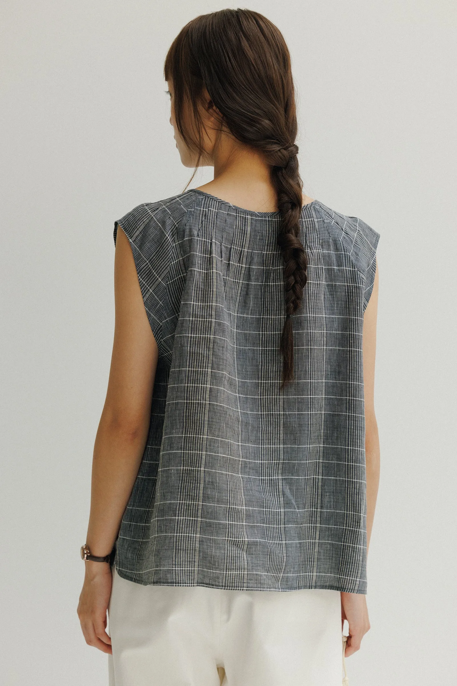 Penne Blouse -- Linen