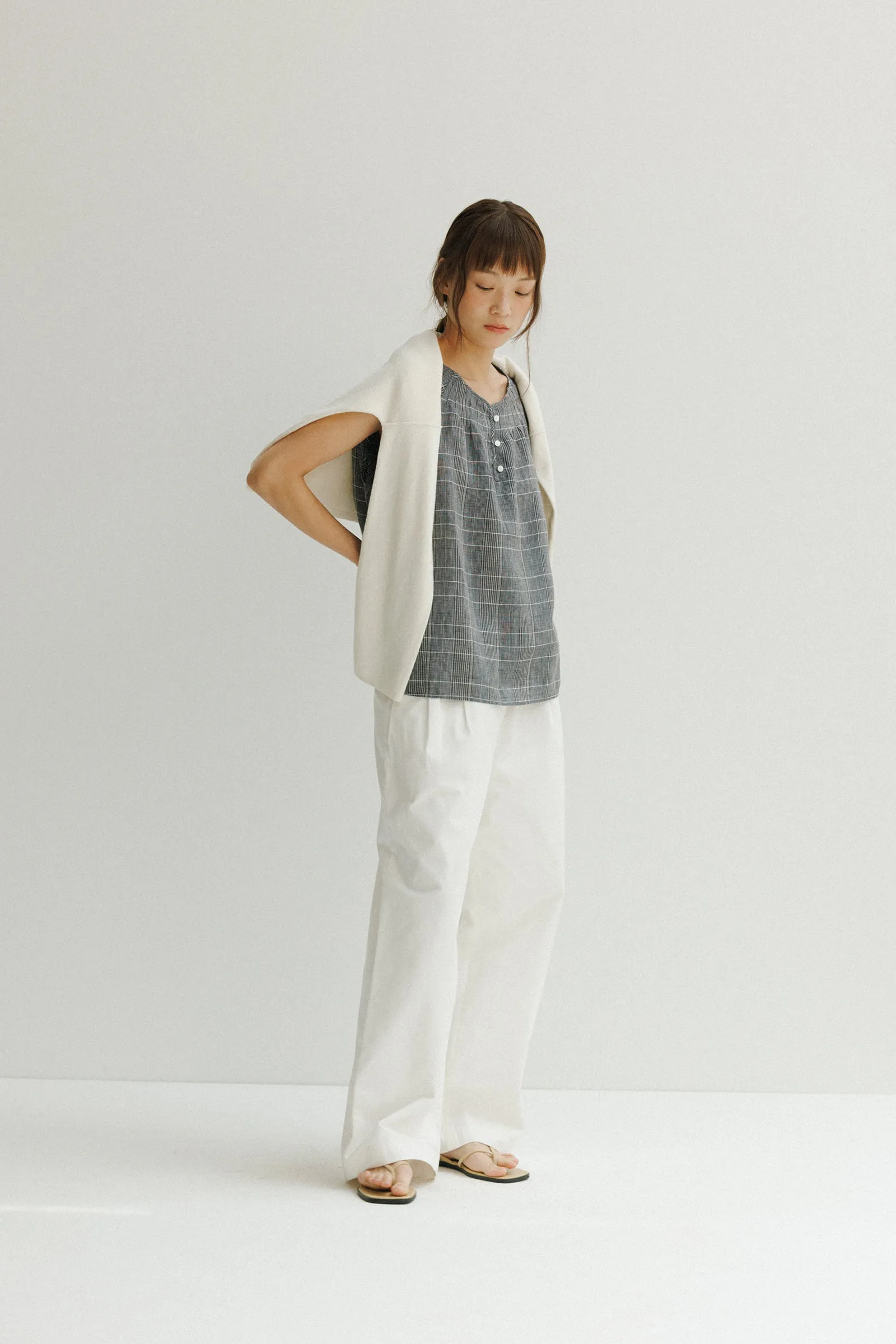 Penne Blouse -- Linen