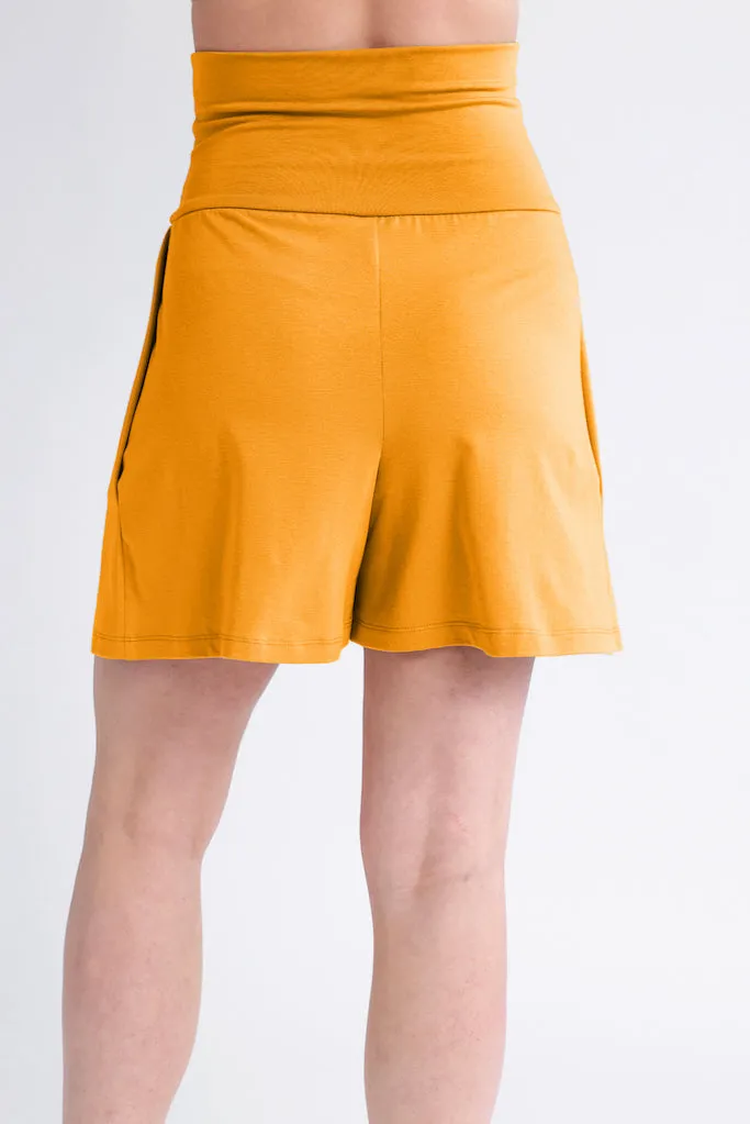 Pleated Shorts