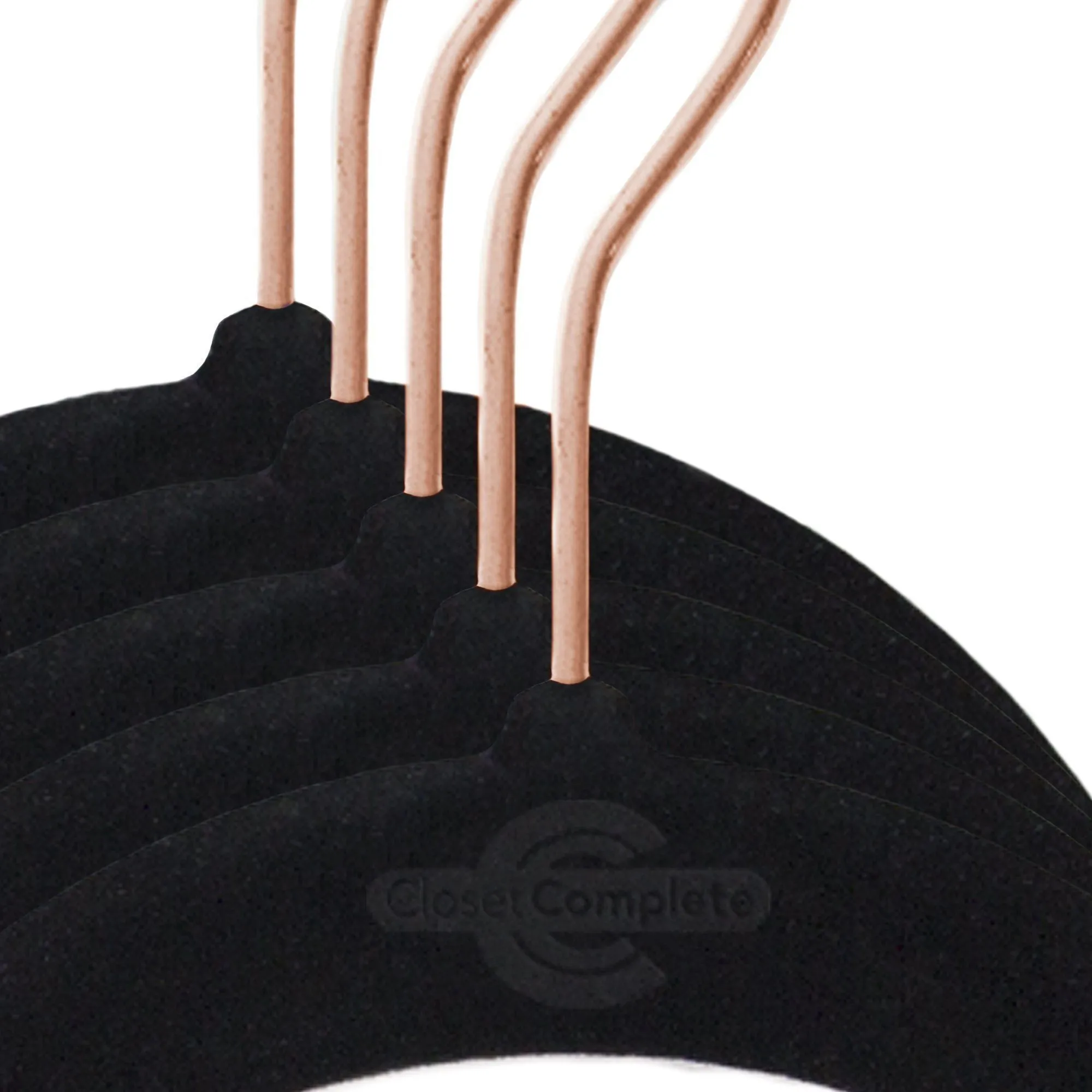 Premium Heavyweight 90g Velvet Hangers with Clips