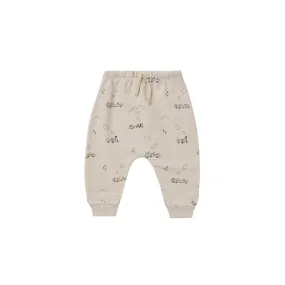 Quincy Mae Fleece Sweatpant - Trains