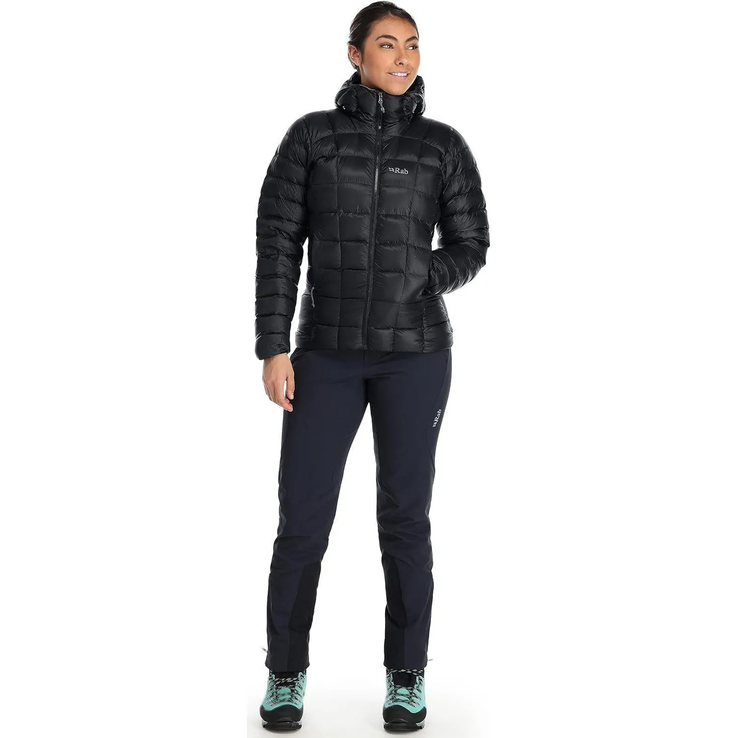 RAB Women’s Mythic Alpine Jacket Down Insulated Coat for Skiing, Climbing, & Mountaineering