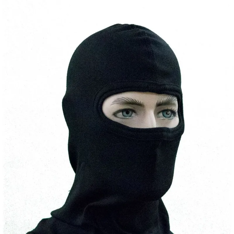 Racequip SFI Single Layer Head Sock-Balaclava Black