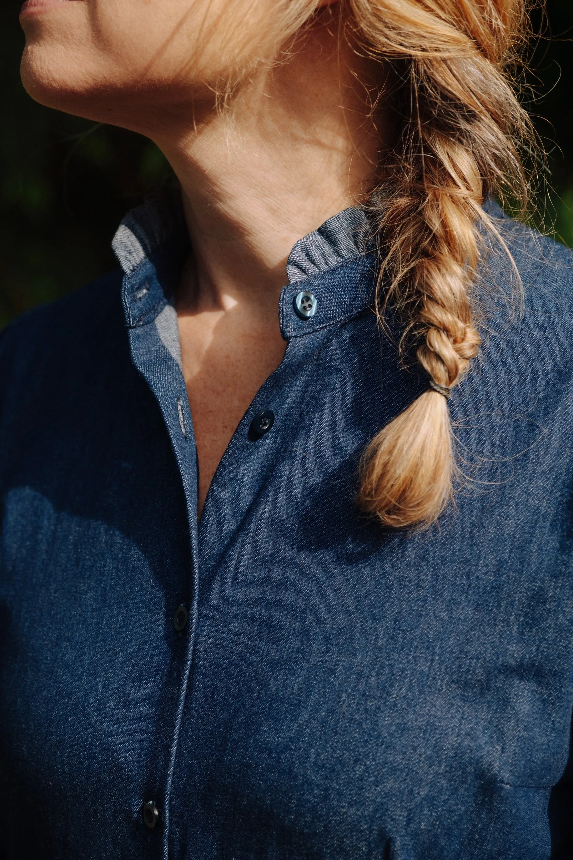 Saltaire Dress in Denim