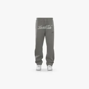 Script Logo Sweatpants Anthracite