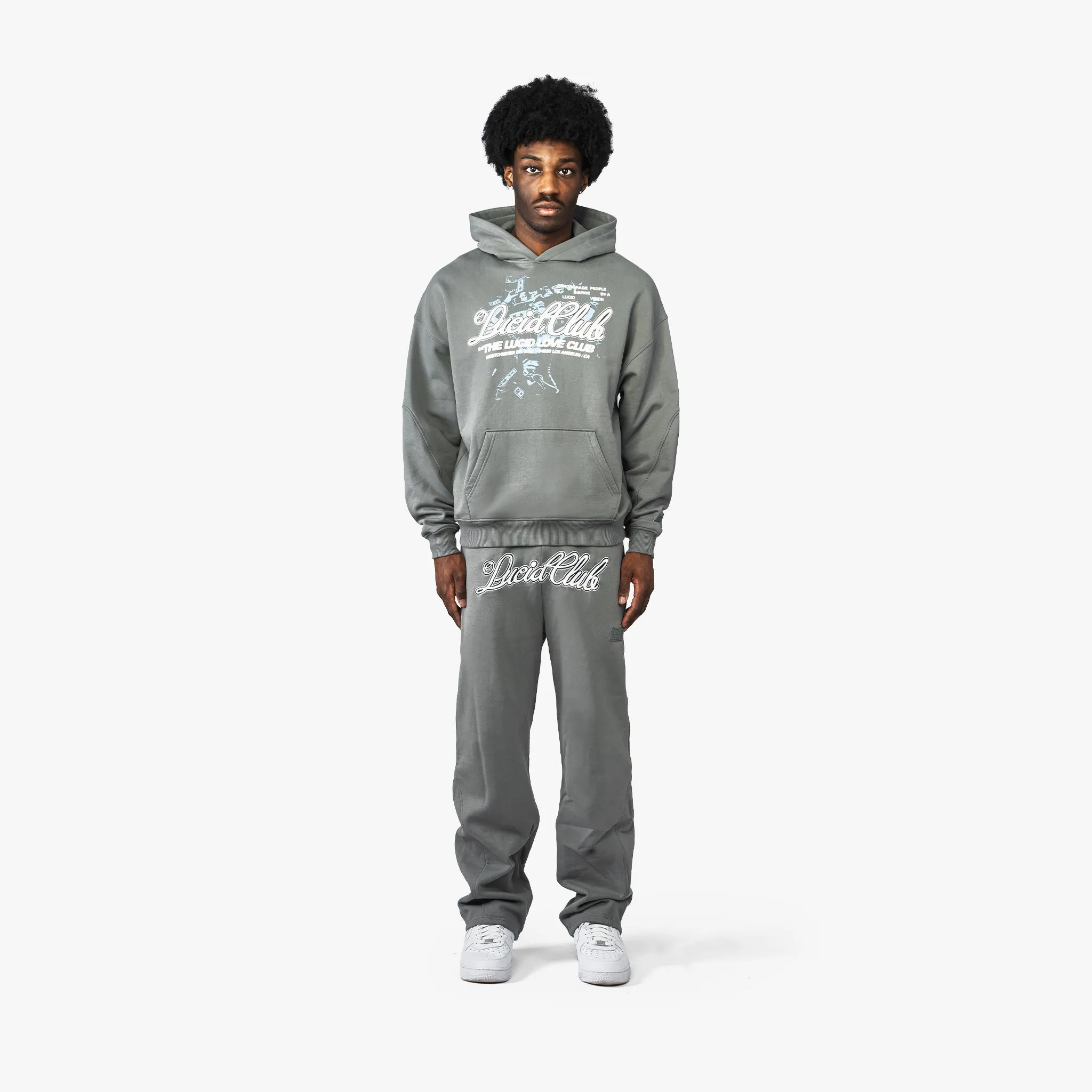 Script Logo Sweatpants Anthracite