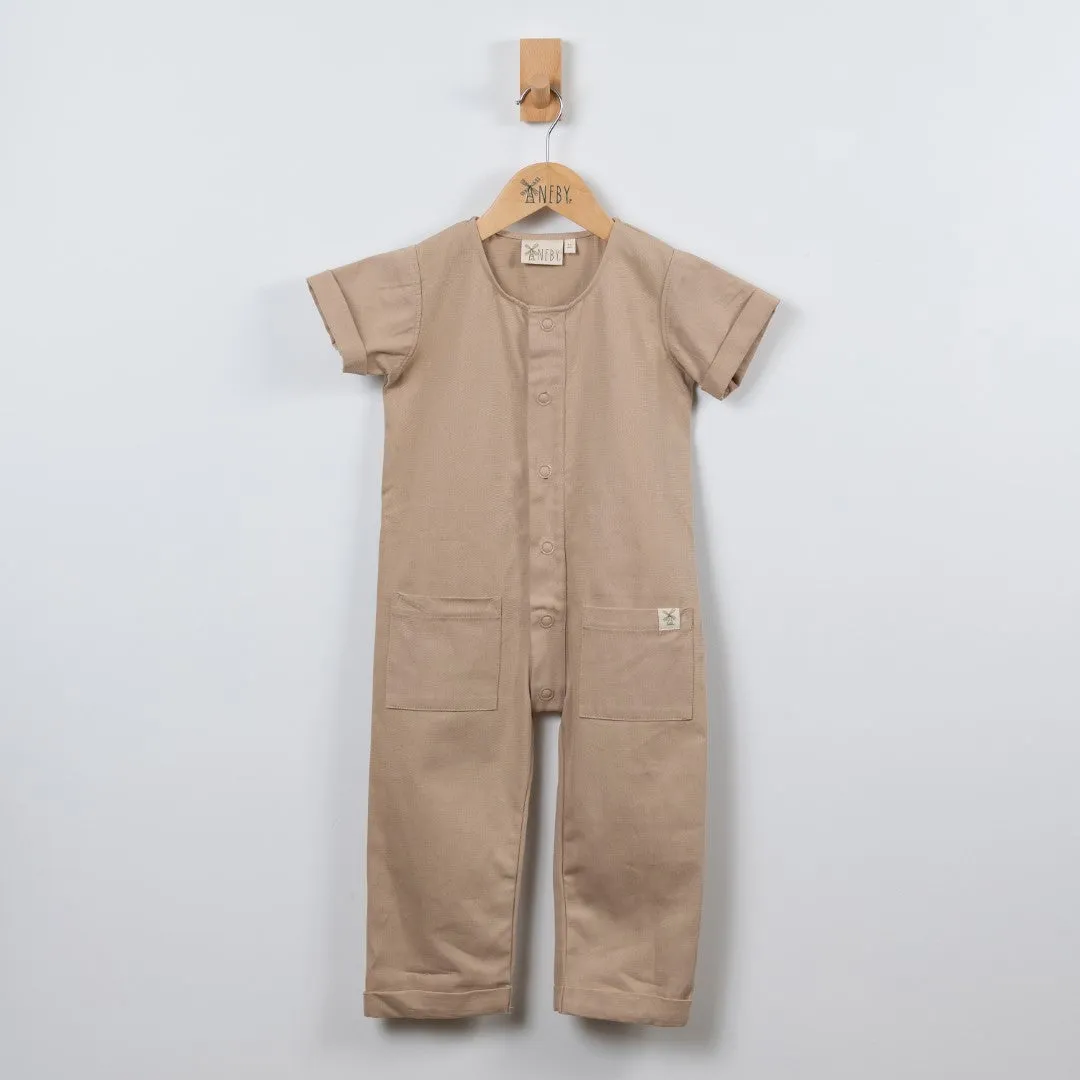 Short Sleeve Jumpsuit