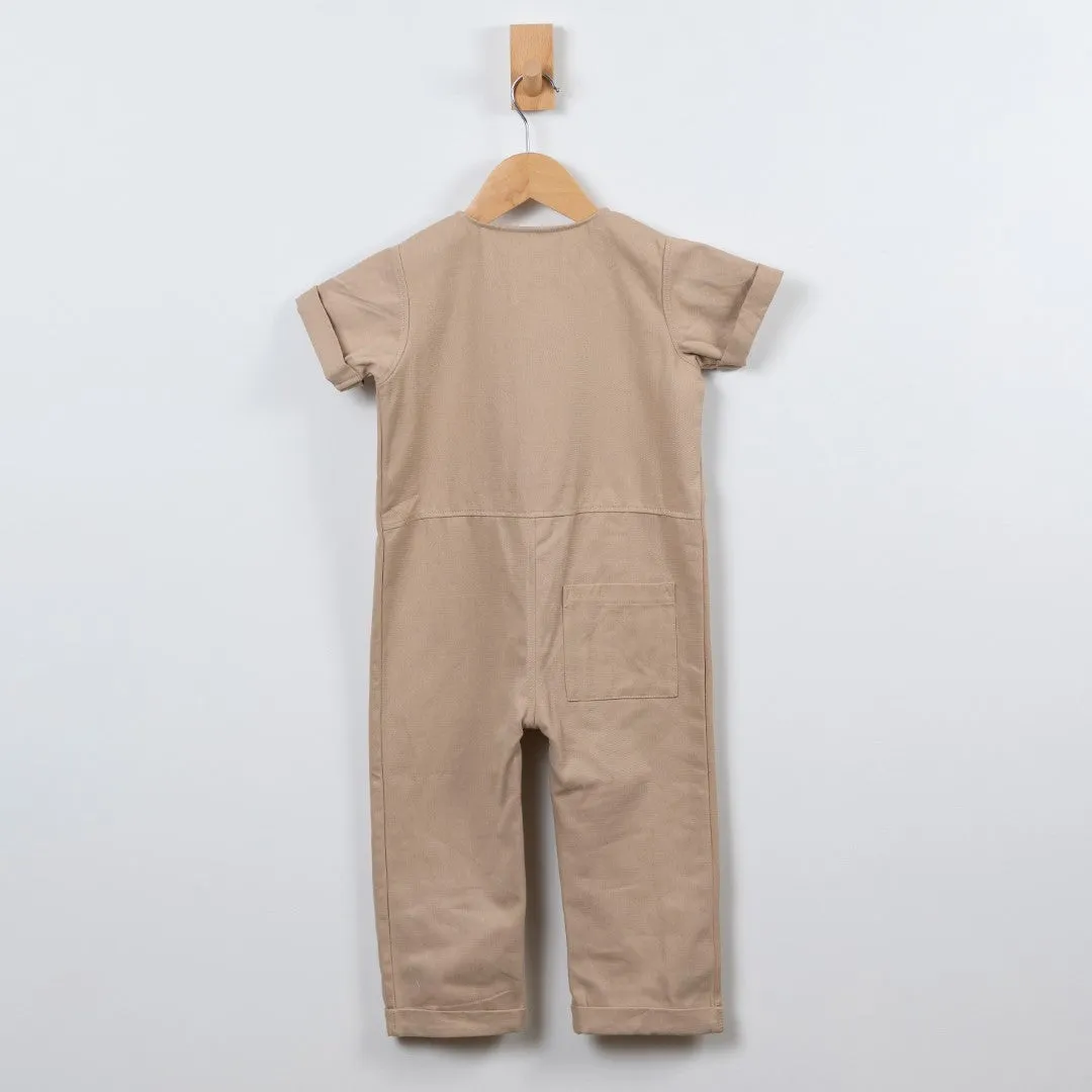 Short Sleeve Jumpsuit