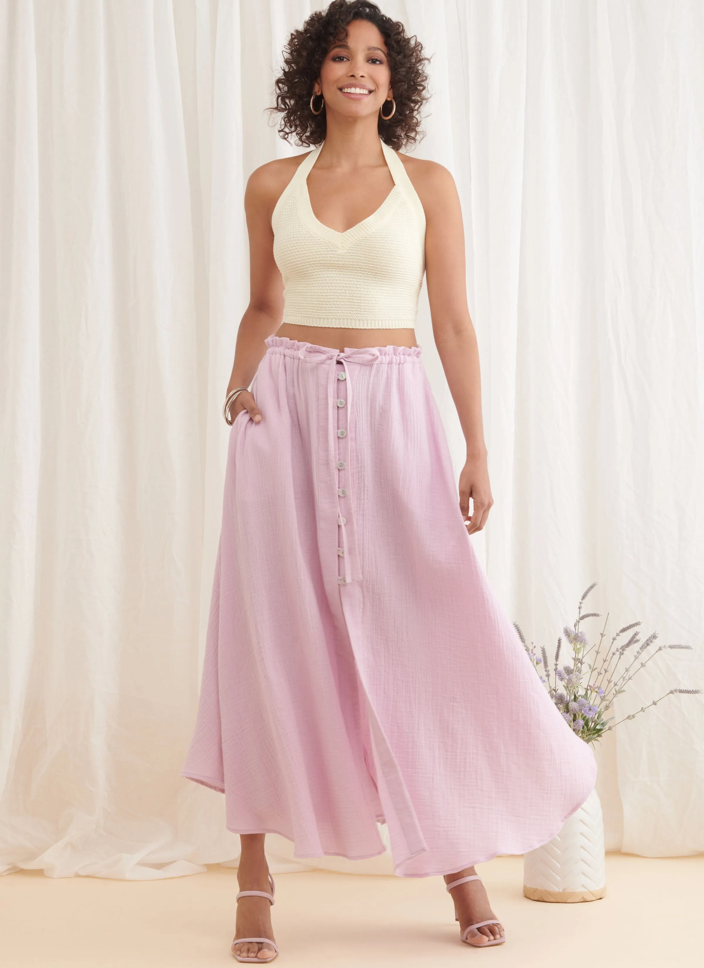 Simplicity Sewing Pattern S9786 MISSES' SKIRT WITH HEMLINE VARIATIONS