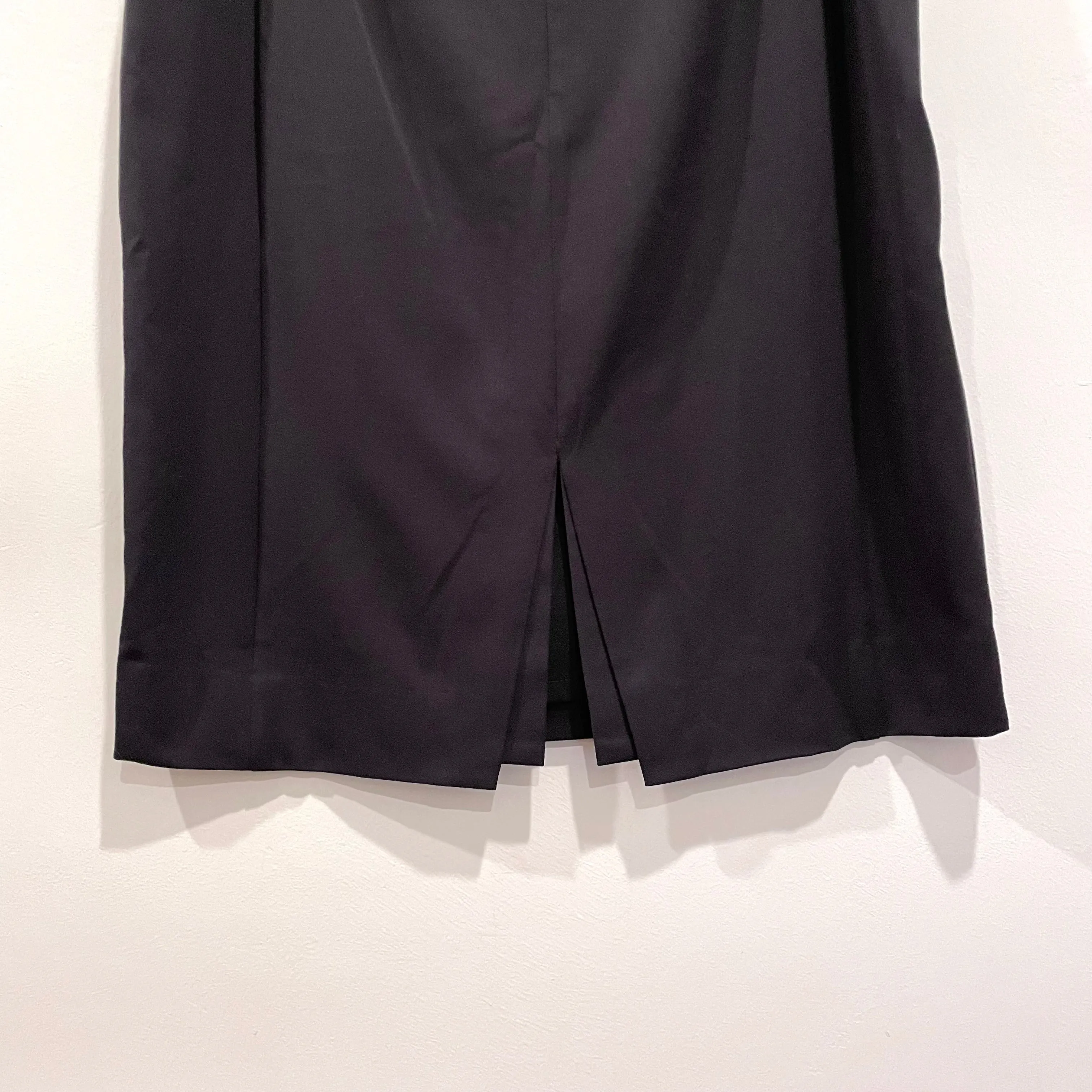 Slit Back Suit Skirt