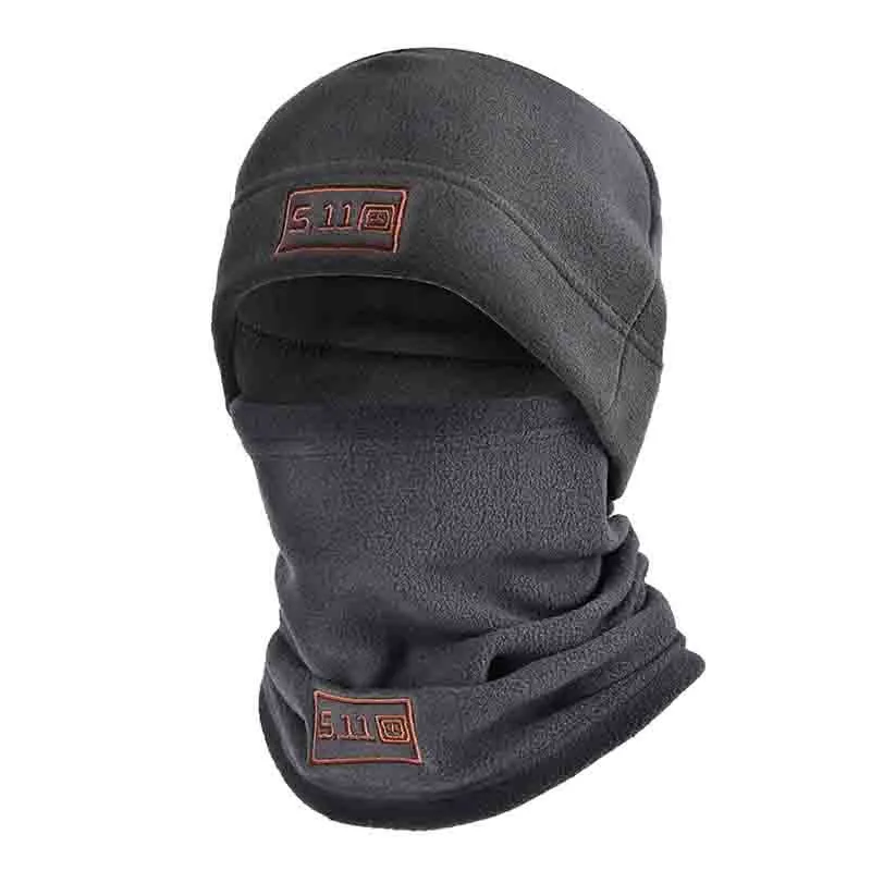 Stay Warm And Protected: Polar Fleece Balaclava Hood Face Mask For Cycling, Skiing, And Training