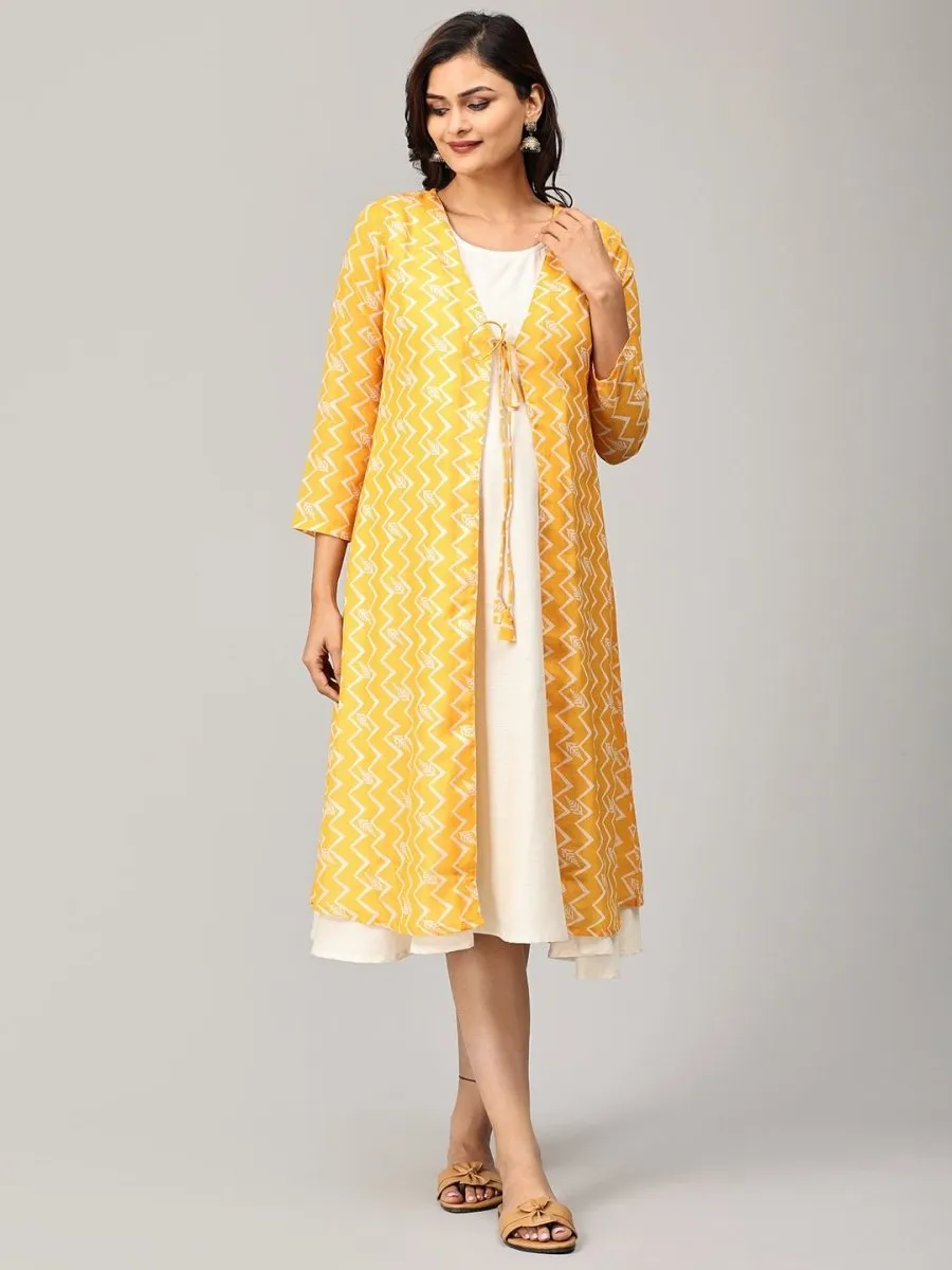 Sunshine Sweetness Maternity and Nursing Shacket Dress