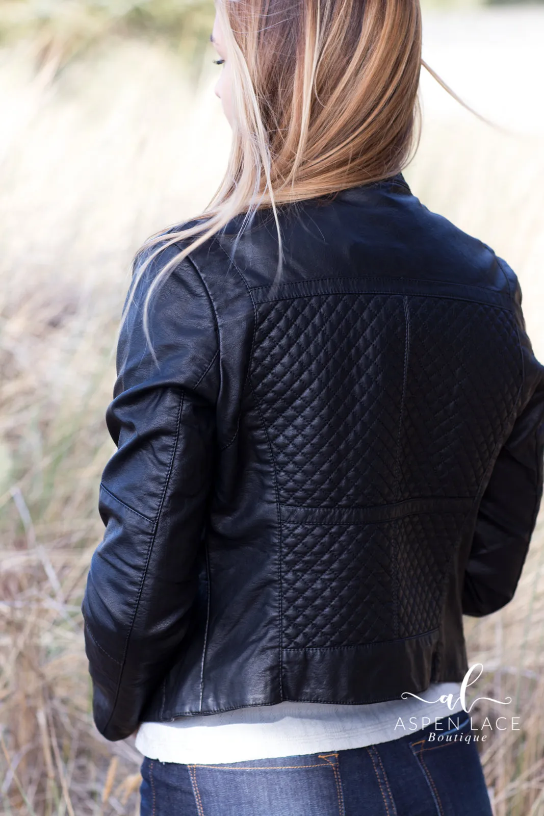 Tawny Moto Jacket (Black)