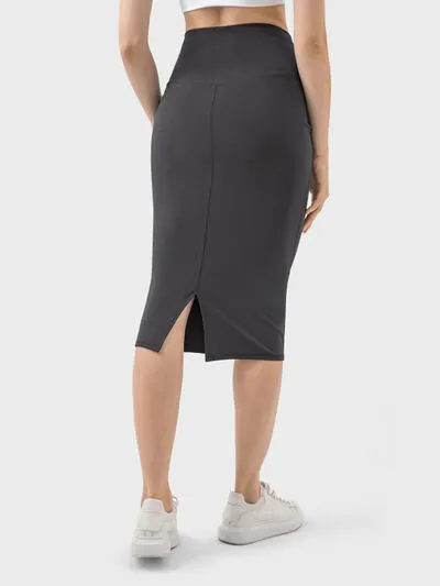 TEEK - Slit Wrap Active Skirt