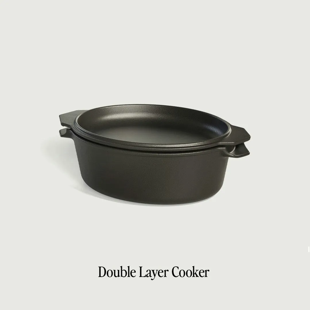 The Old Dutch - 4.5L Double Dutch Oven