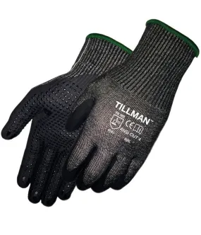 Tillman 956 Dotted Micro Foam Nitrile Level-4 Cut Resistant Gloves (1 Pair)