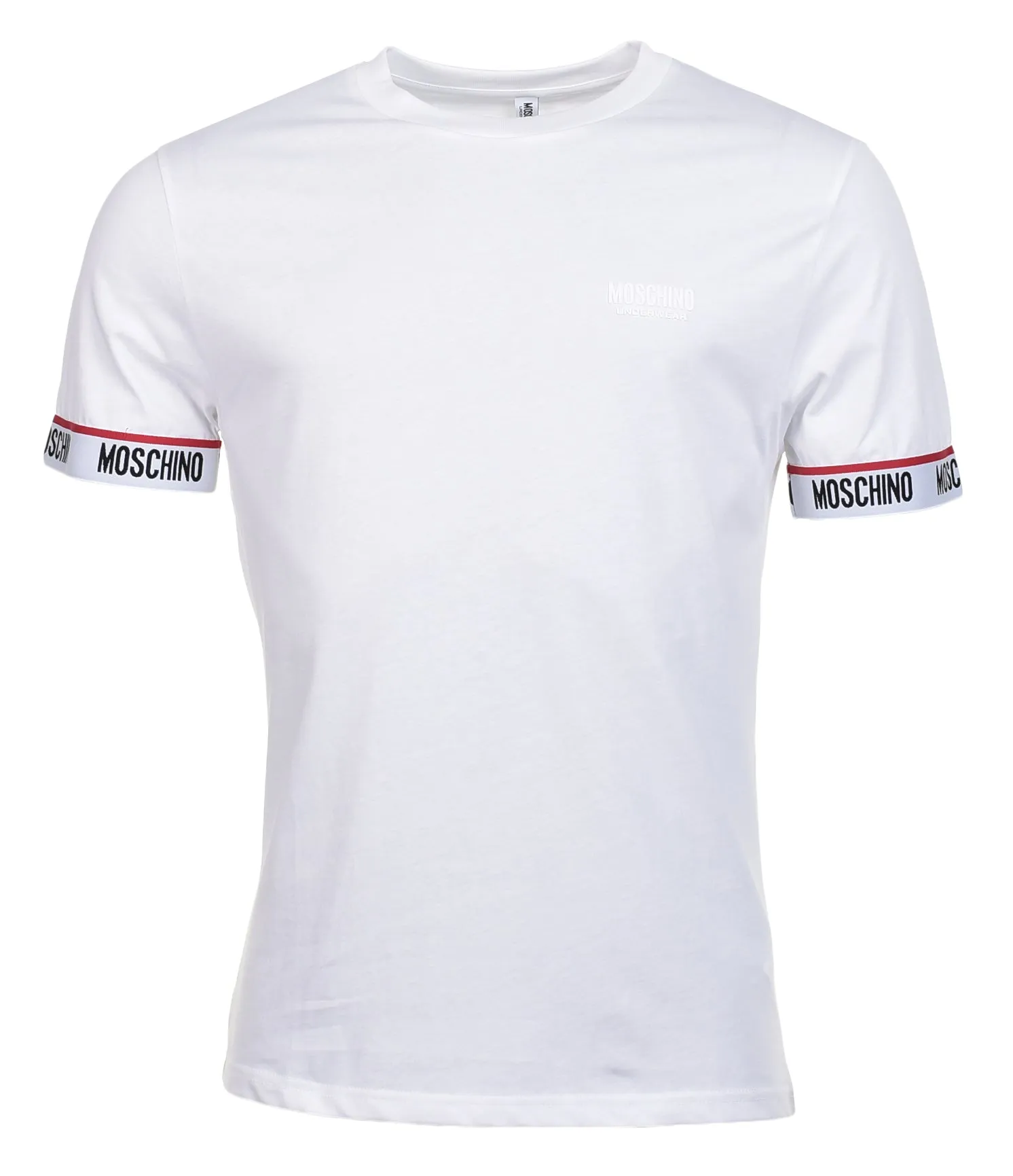 Underwear Arm Taped T Shirt White