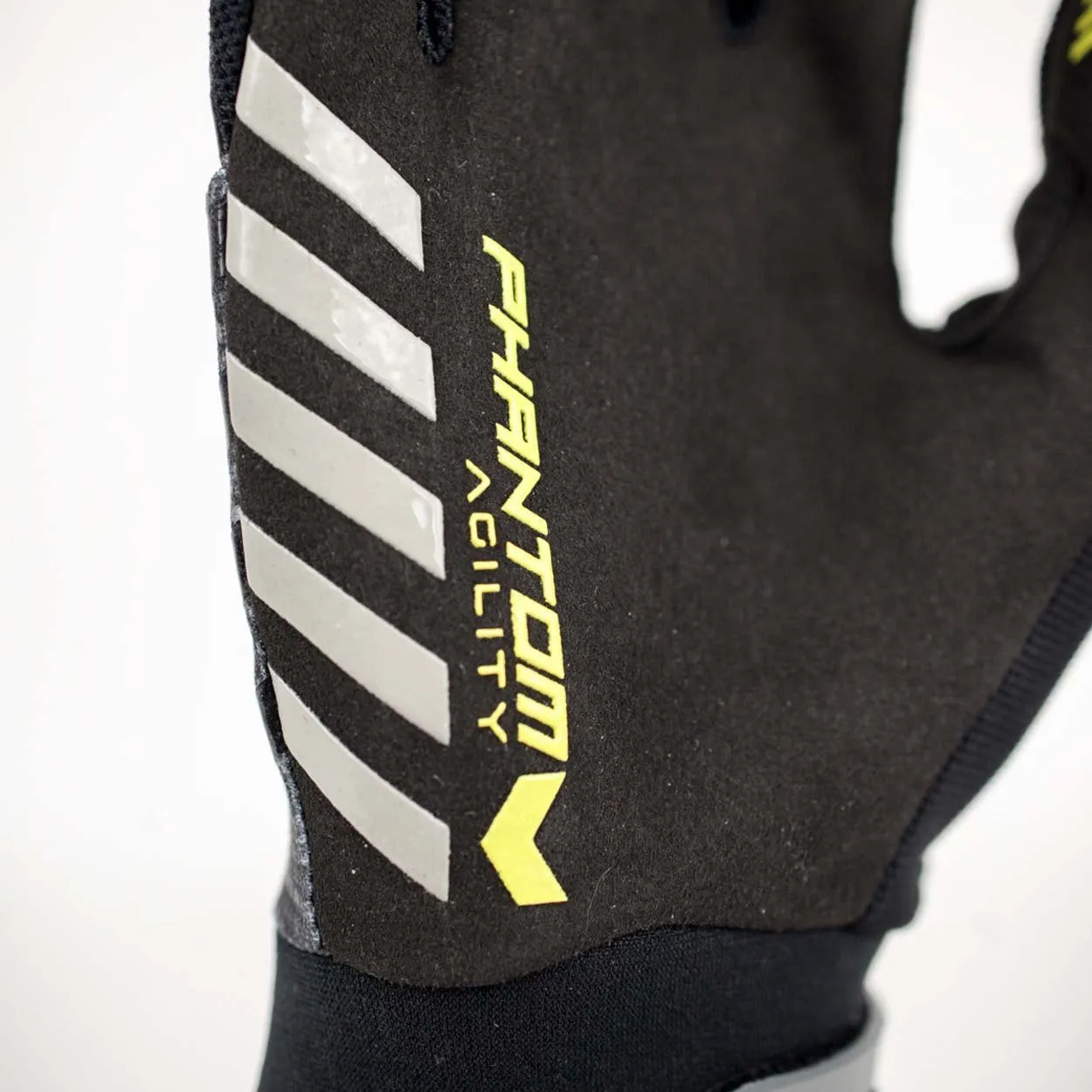 Valken Phantom Agility Full Finger Gloves - Grey/Black - XL