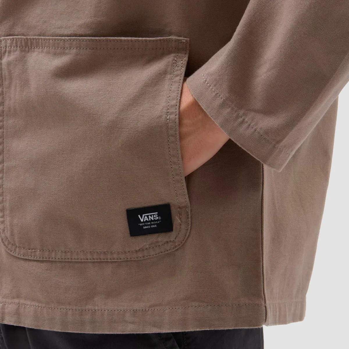 Vans Drill Chore Coat Sherpa Jacket Oatmeal