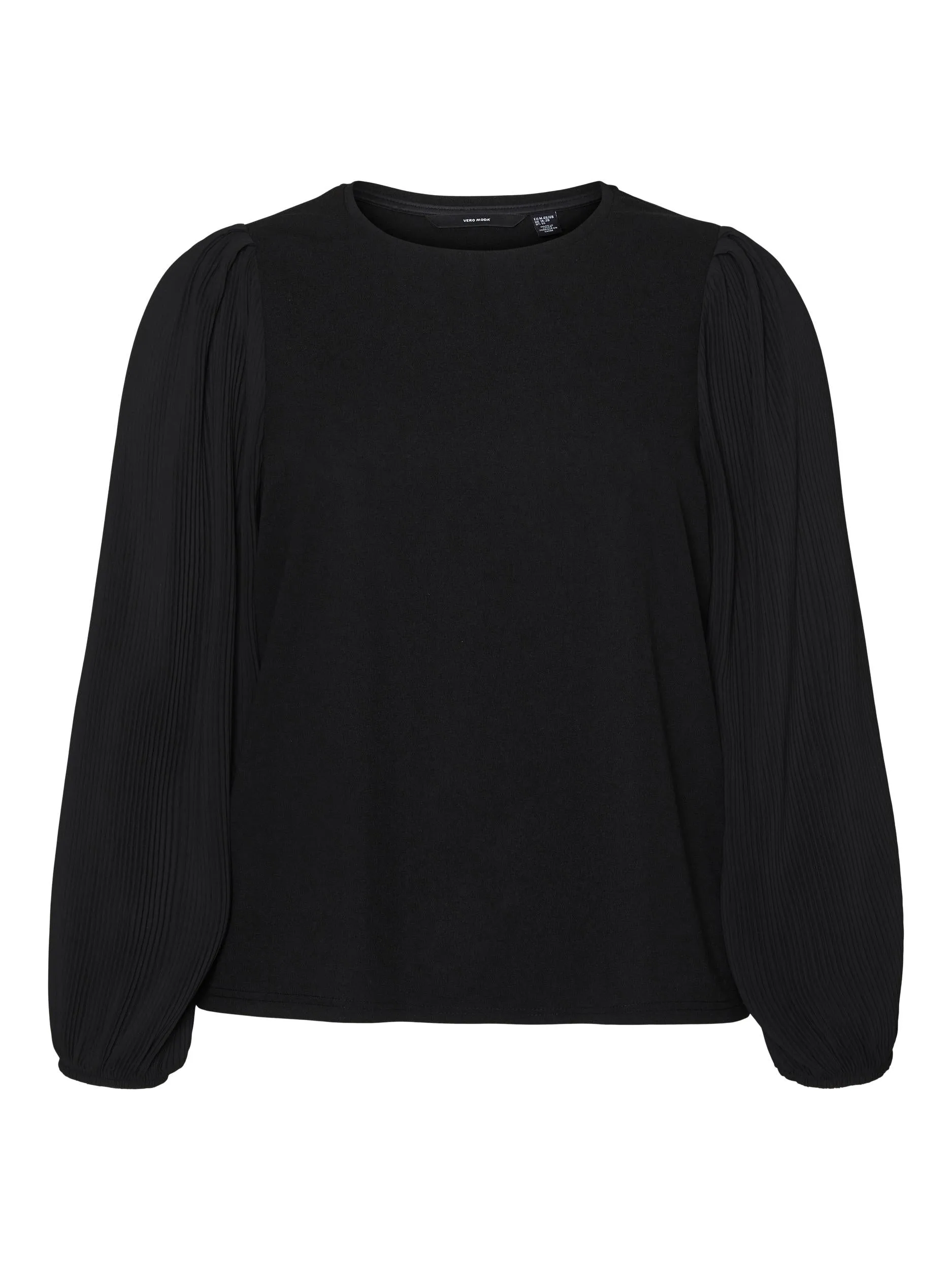 Vero Moda Curve Pleated Sleeve Top