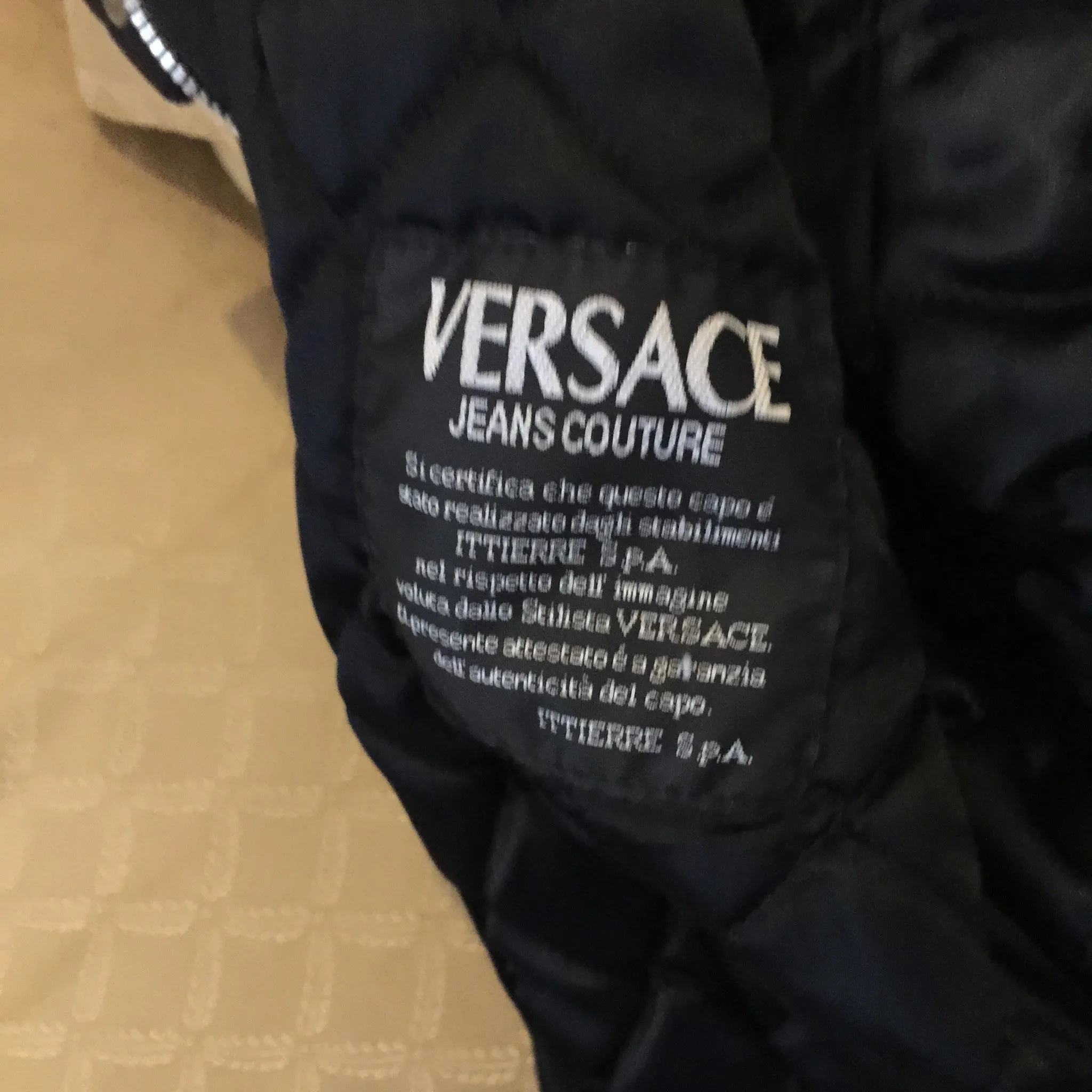 Versace Jeans Motorcycle Jacket