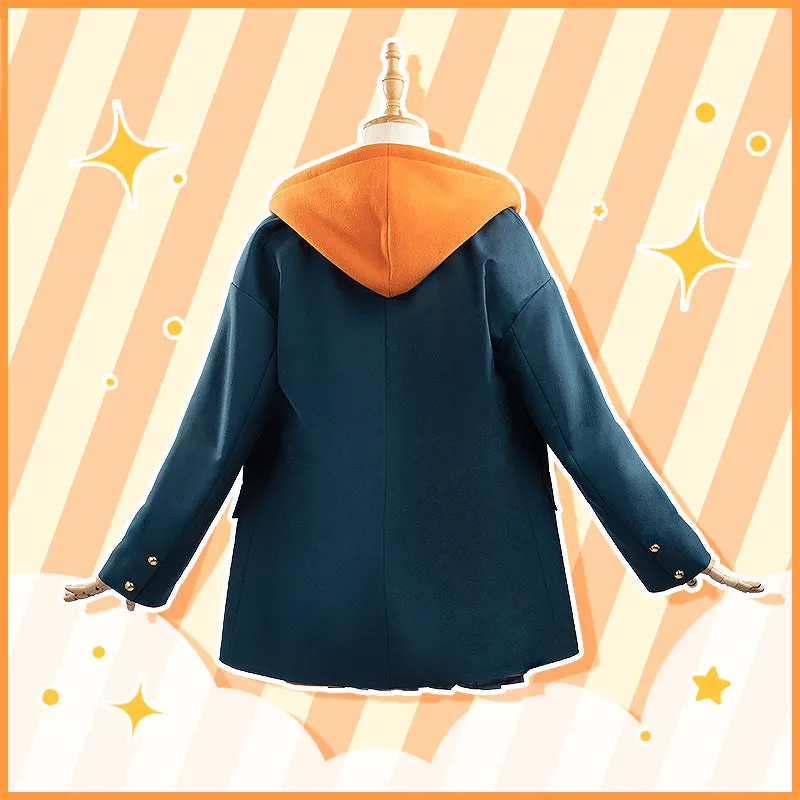 Virtual YouTuber NIJISANJI Posanke Ratna Petit School Uniform Cosplay Costume