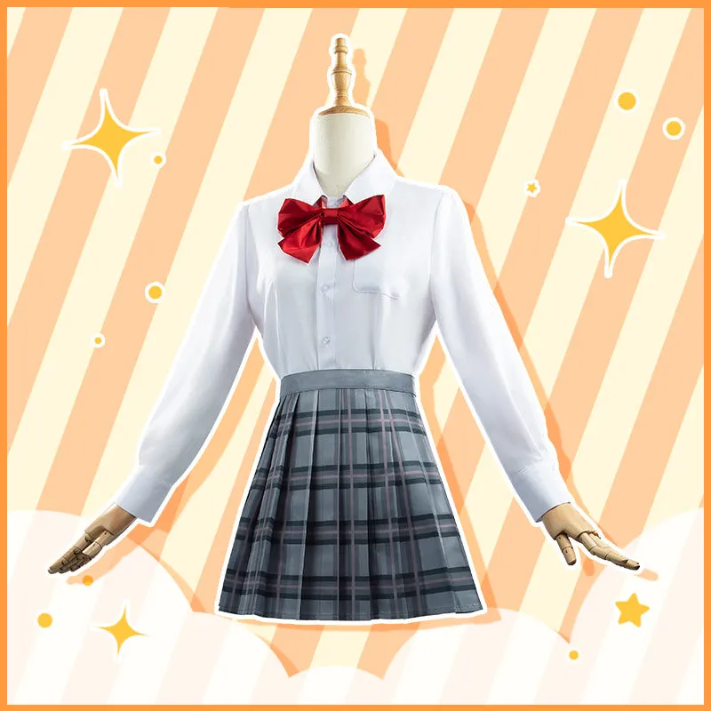 Virtual YouTuber NIJISANJI Posanke Ratna Petit School Uniform Cosplay Costume