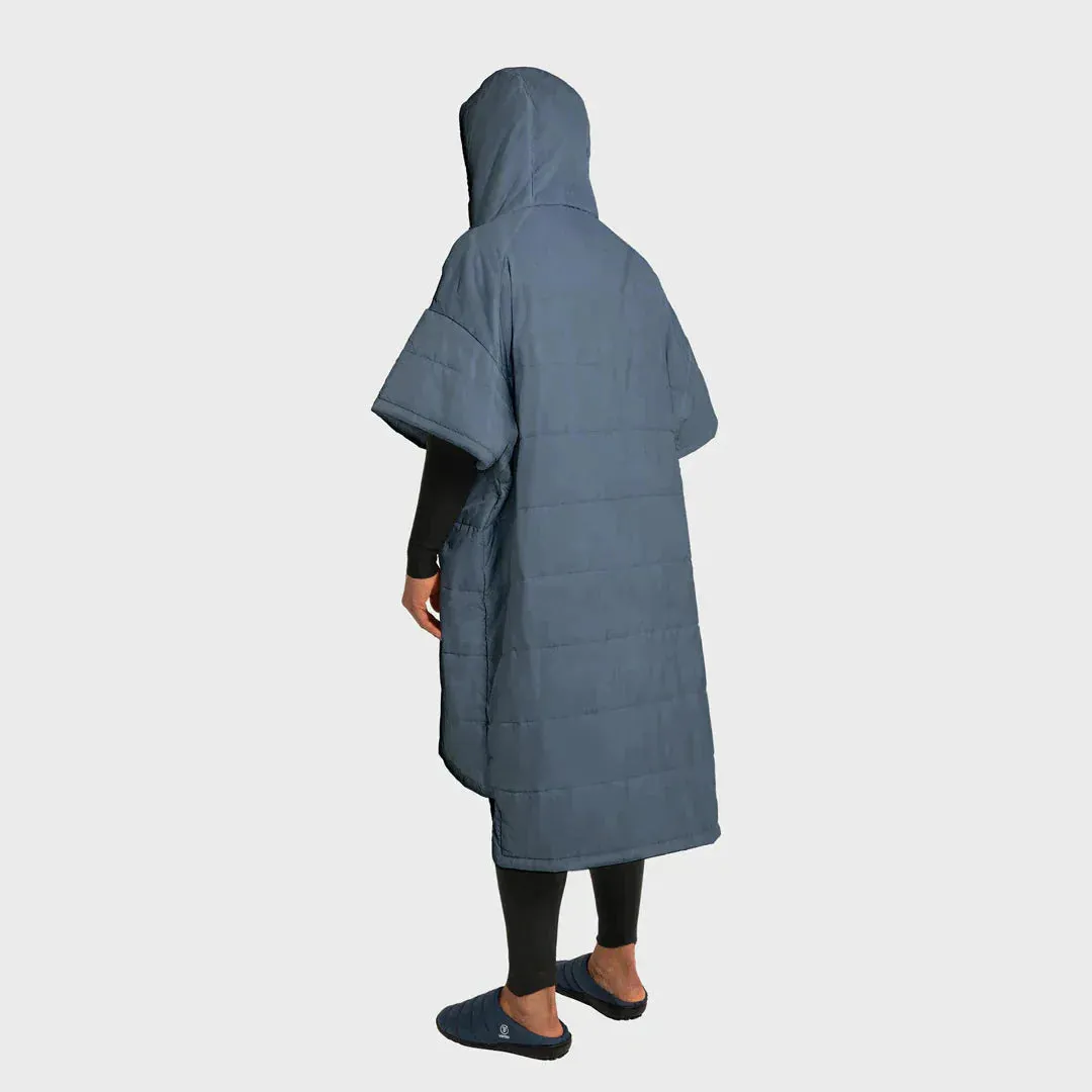 VOITED Original Outdoor Poncho for Surfing, Camping, Vanlife & Wild Swimming - Marsh Grey