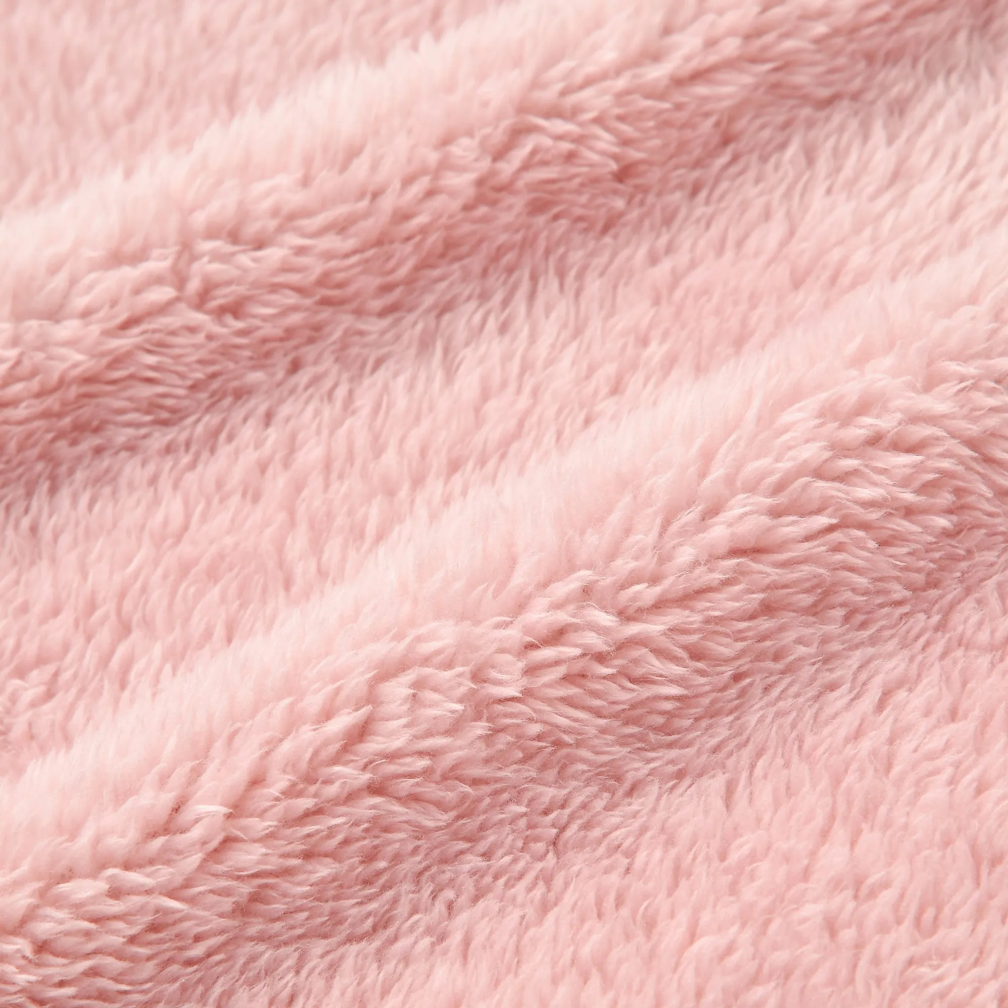 Warm Fleece 4Way Poncho Pink