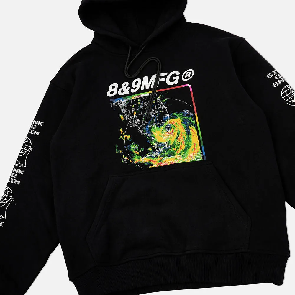 Weatherman Hooded Sweatshirt Black