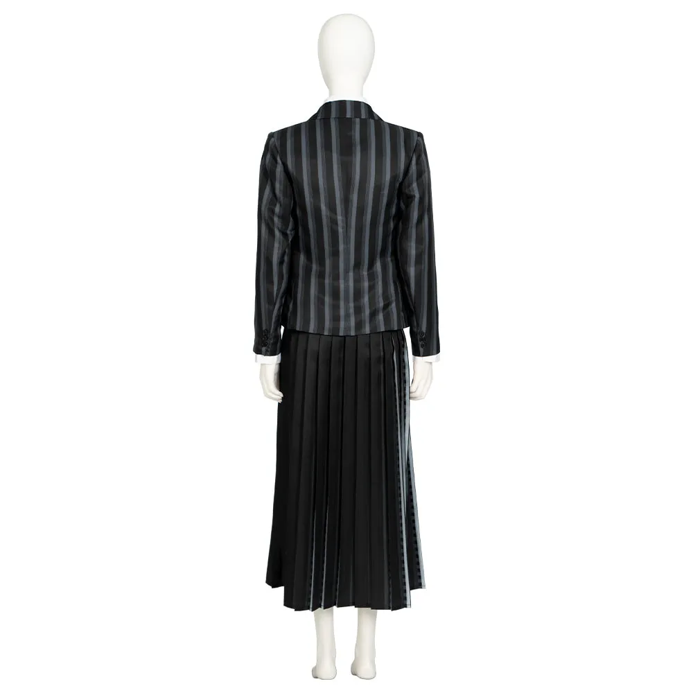 Wednesday 2022 Addams Family Wednesday Uniforms Cosplay Costume