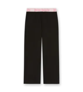 Wide Leg Sweatpants Black