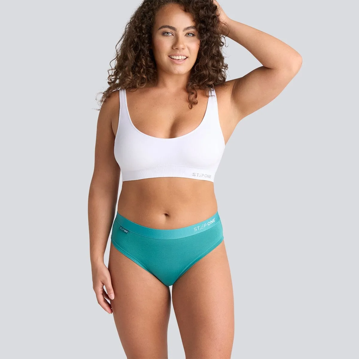 Women's Bikini Brief - Green Slate