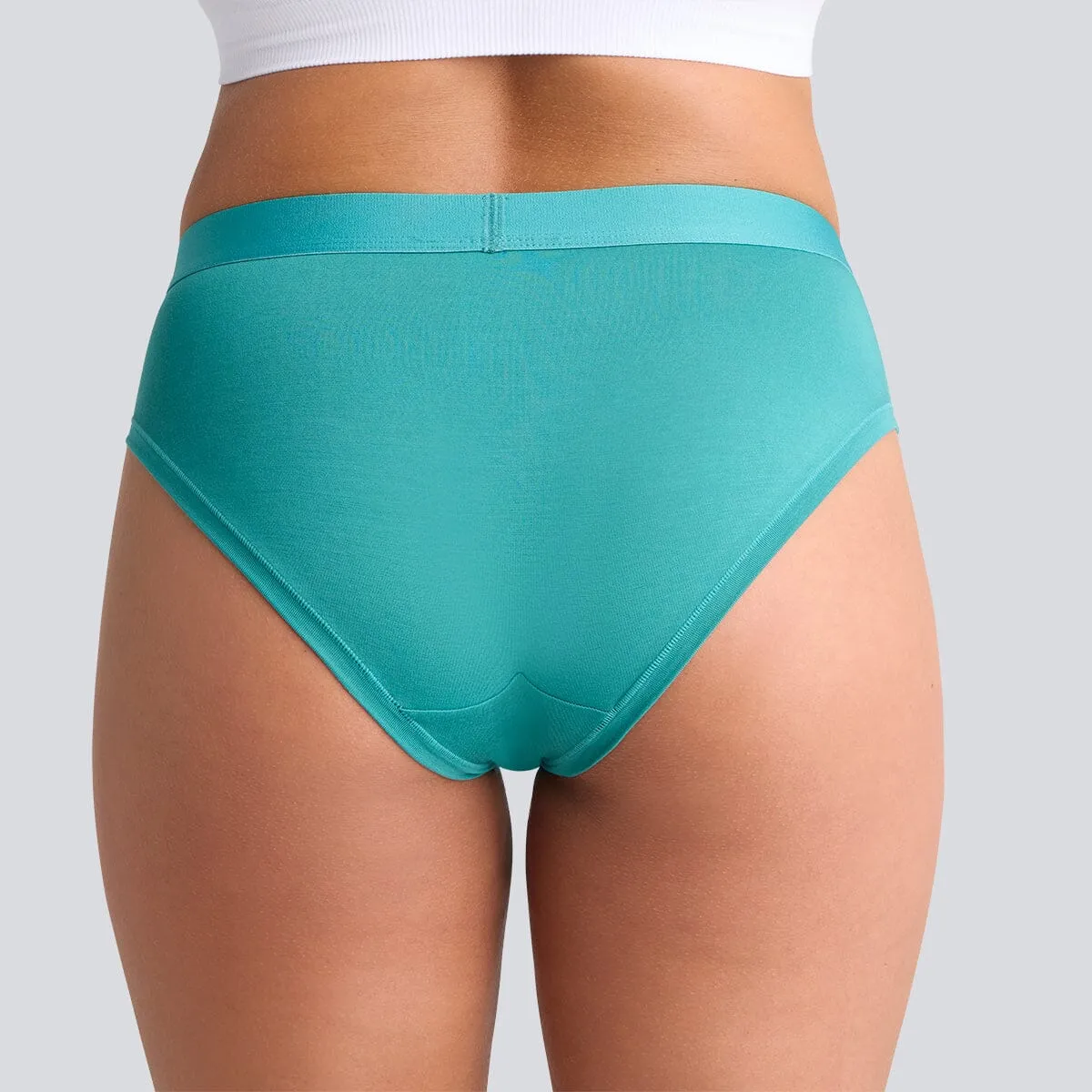 Women's Bikini Brief - Green Slate