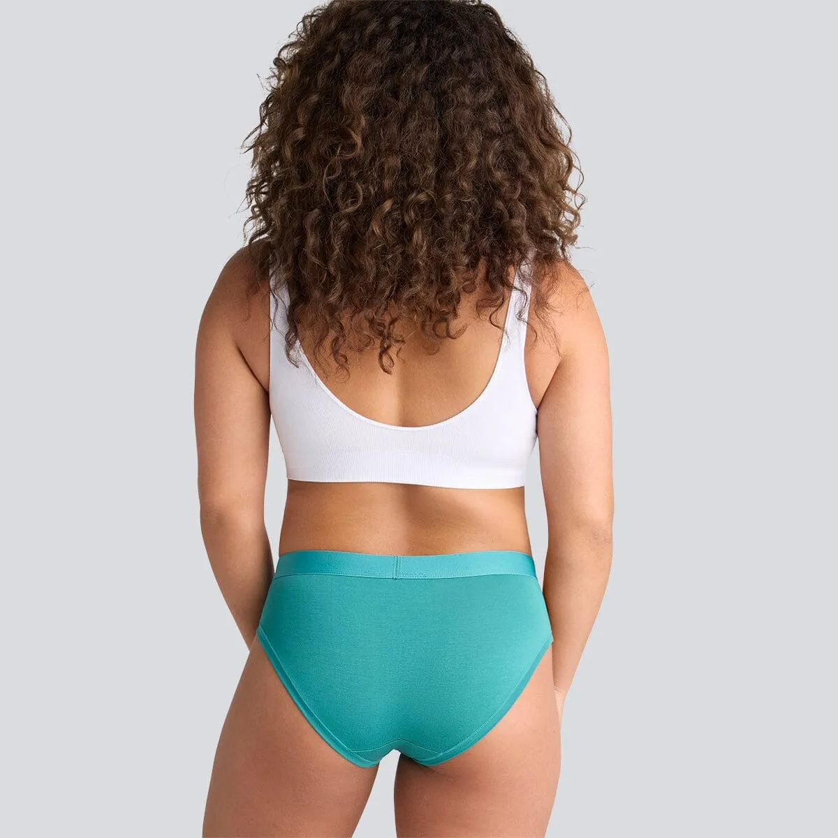 Women's Bikini Brief - Green Slate