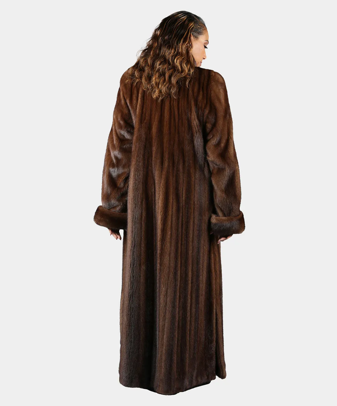 Women's Demi Buff Mink Fur Coat